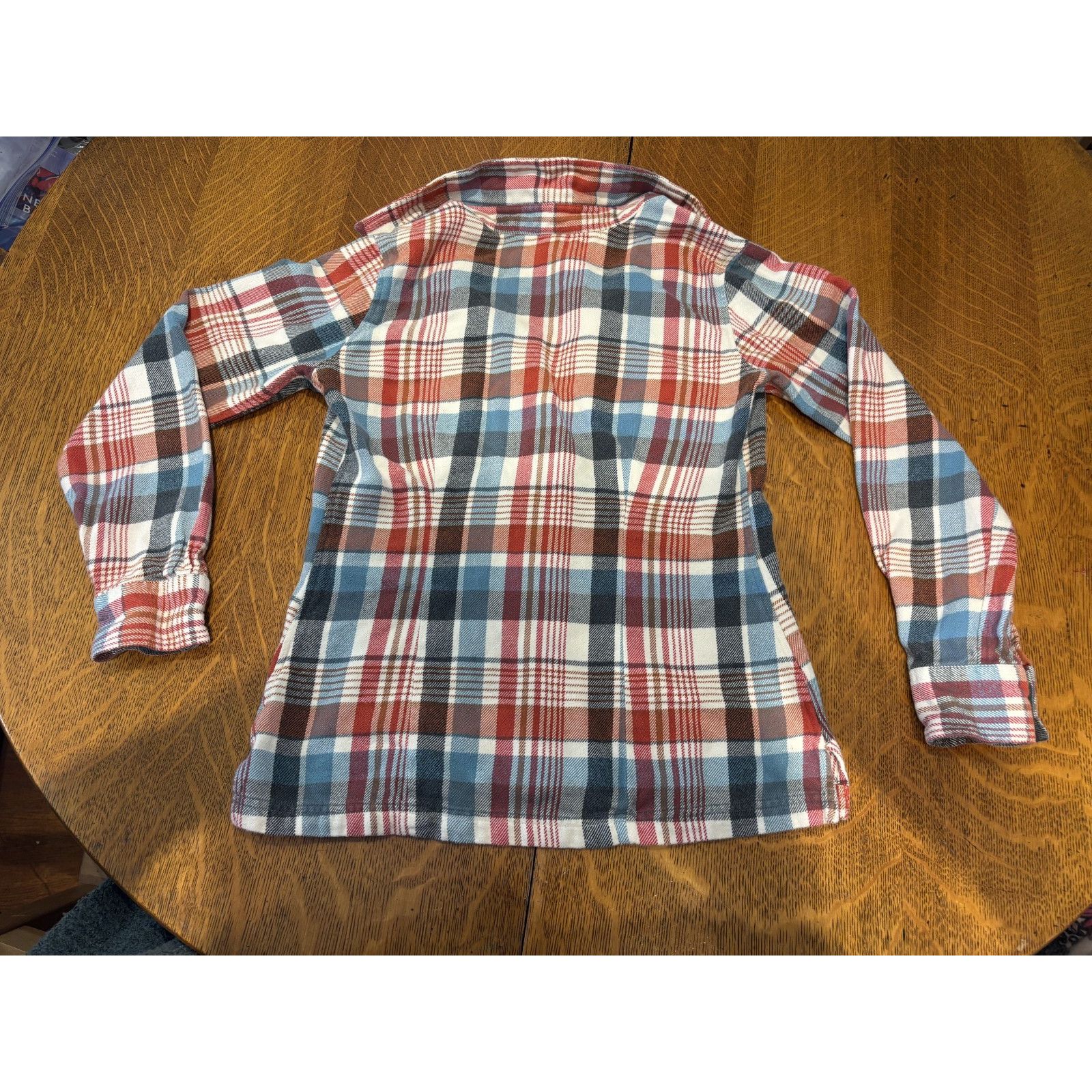 Patagonia Patagonia Fjord Flannel Shirt Womens 4 Organic Cotton Plaid Size S / US 4 / IT 40 - 3 Thumbnail