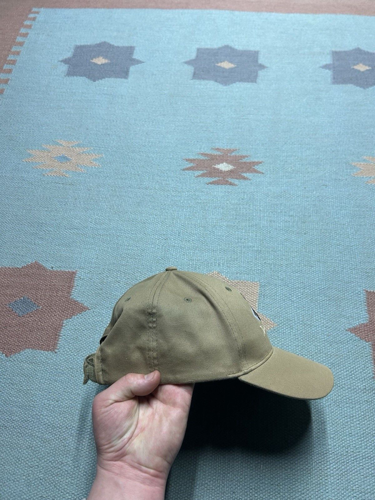 Vintage Vtg strap hat Alaska Denali national park bear animal nature Size ONE SIZE - 9 Thumbnail