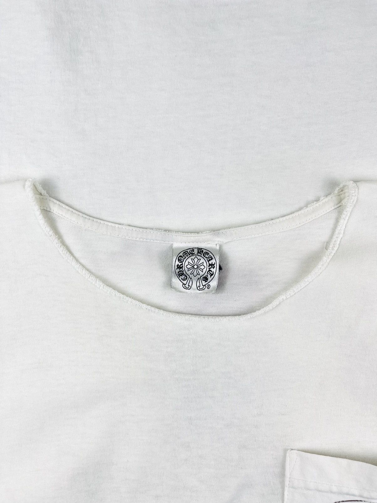 Chrome Hearts Chrome Hearts Distressed Celtic Cross Logo Pocket Tshirt Size US S / EU 44-46 / 1 - 6 Thumbnail
