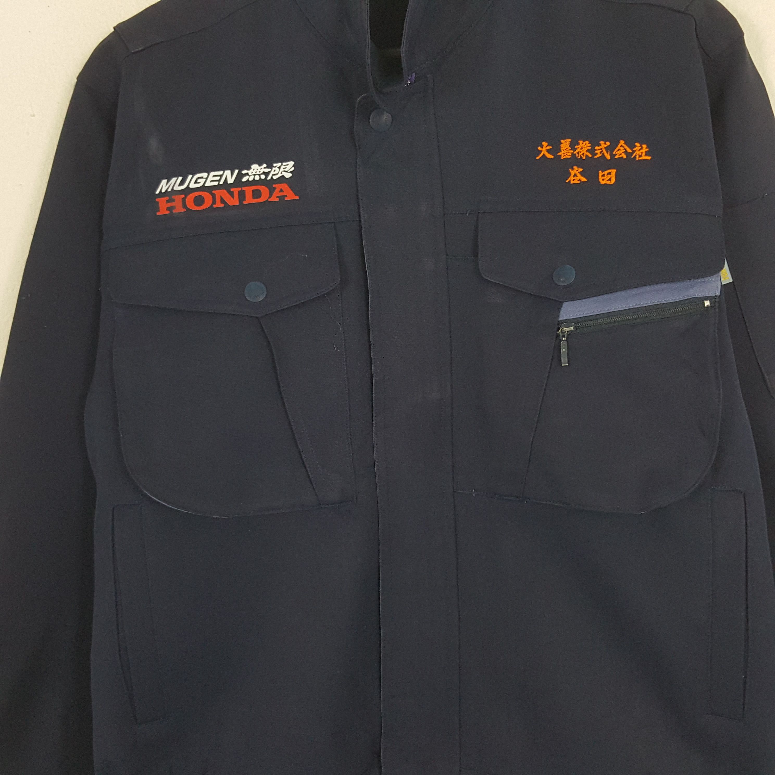 Honda × Japanese Brand × Vintage Vintage Mugen Honda Racing Custom Sport Japan Jacket Size US M / EU 48-50 / 2 - 4 Thumbnail