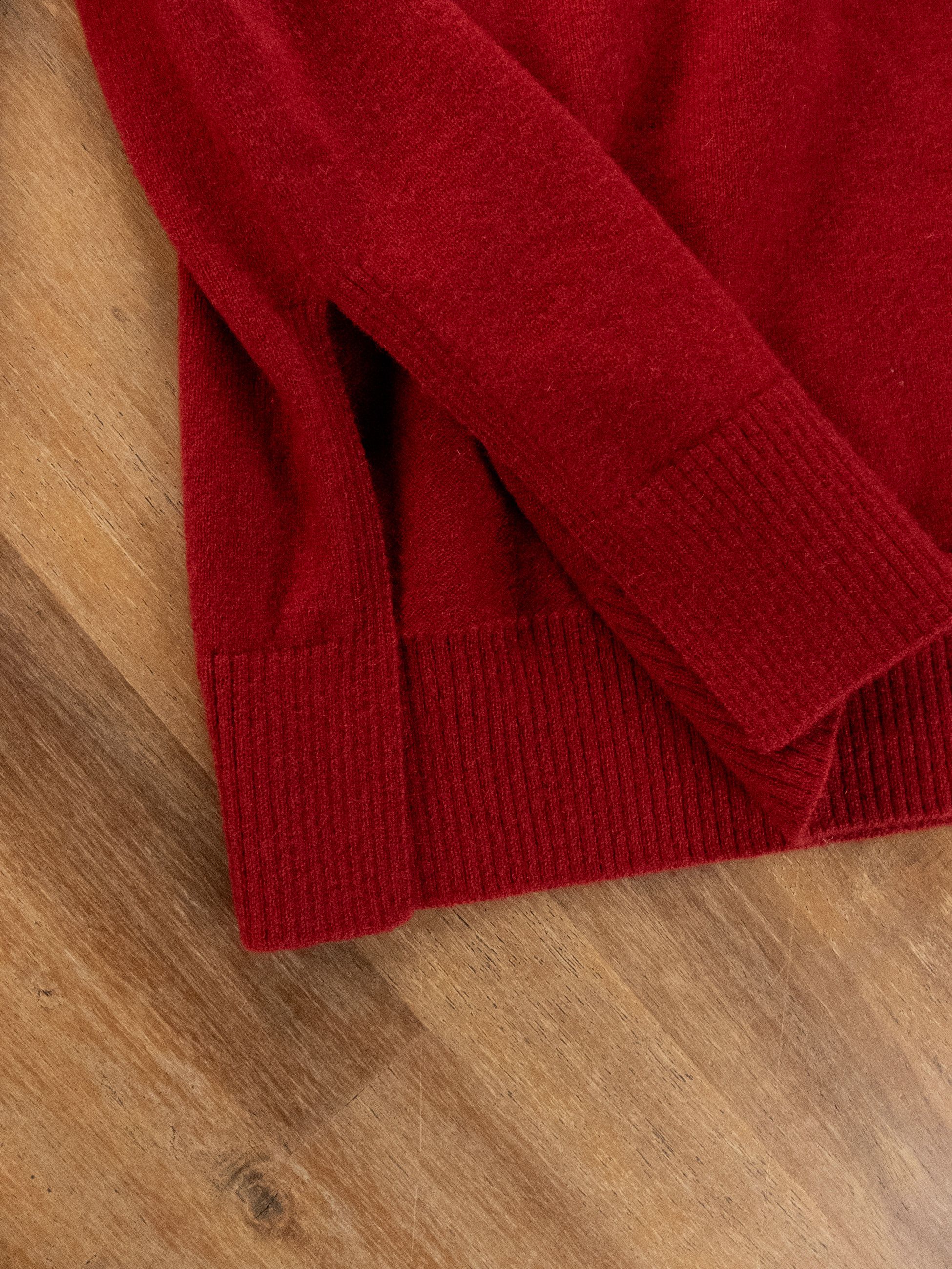 Other FALCONERI red cashmere v-neck side slit sweater Medium Size M / US 6-8 / IT 42-44 - 6 Thumbnail