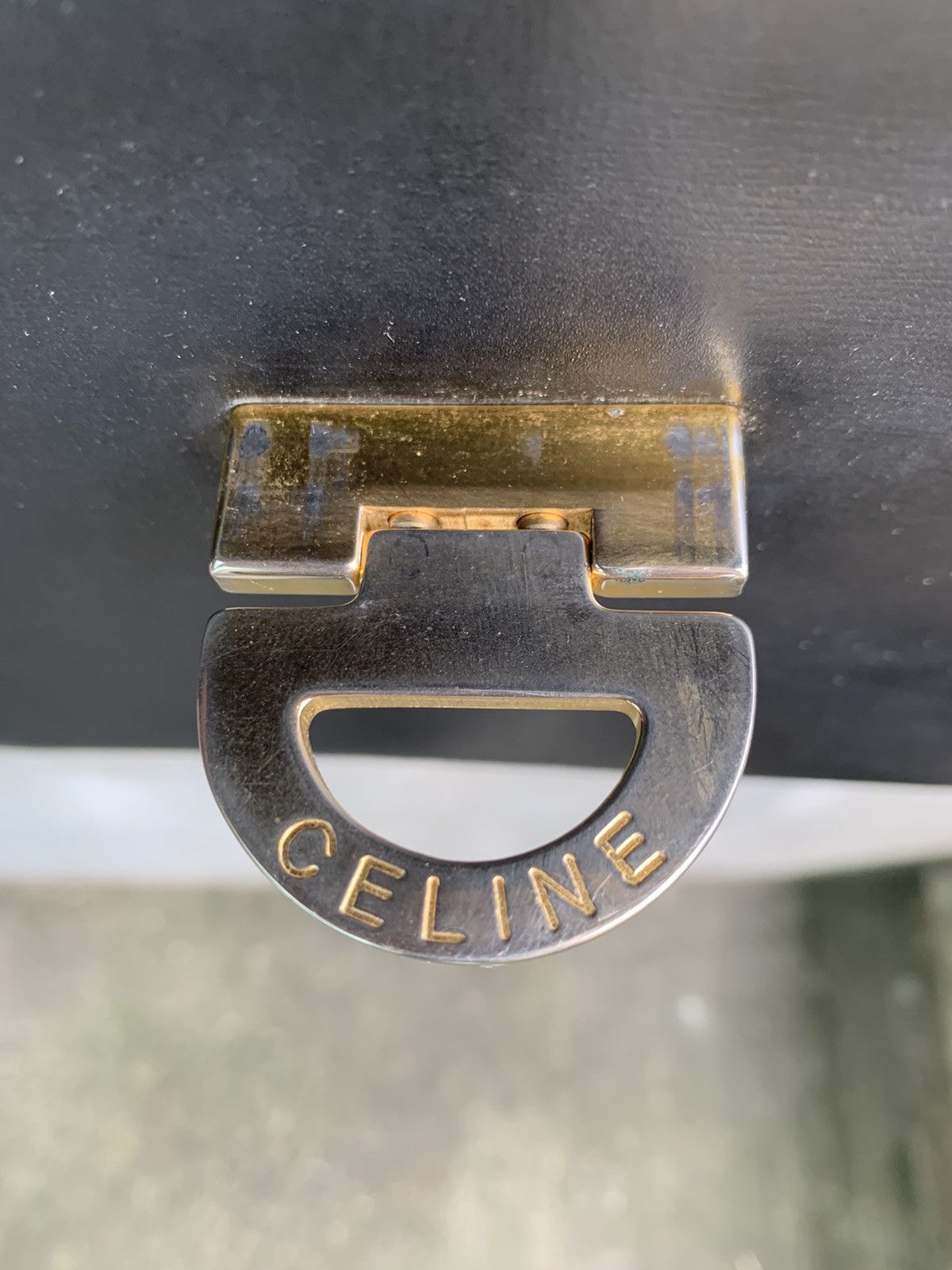 Celine Triomphe Maillon Leather Shoulder/Hand Bag Size ONE SIZE - 10 Thumbnail