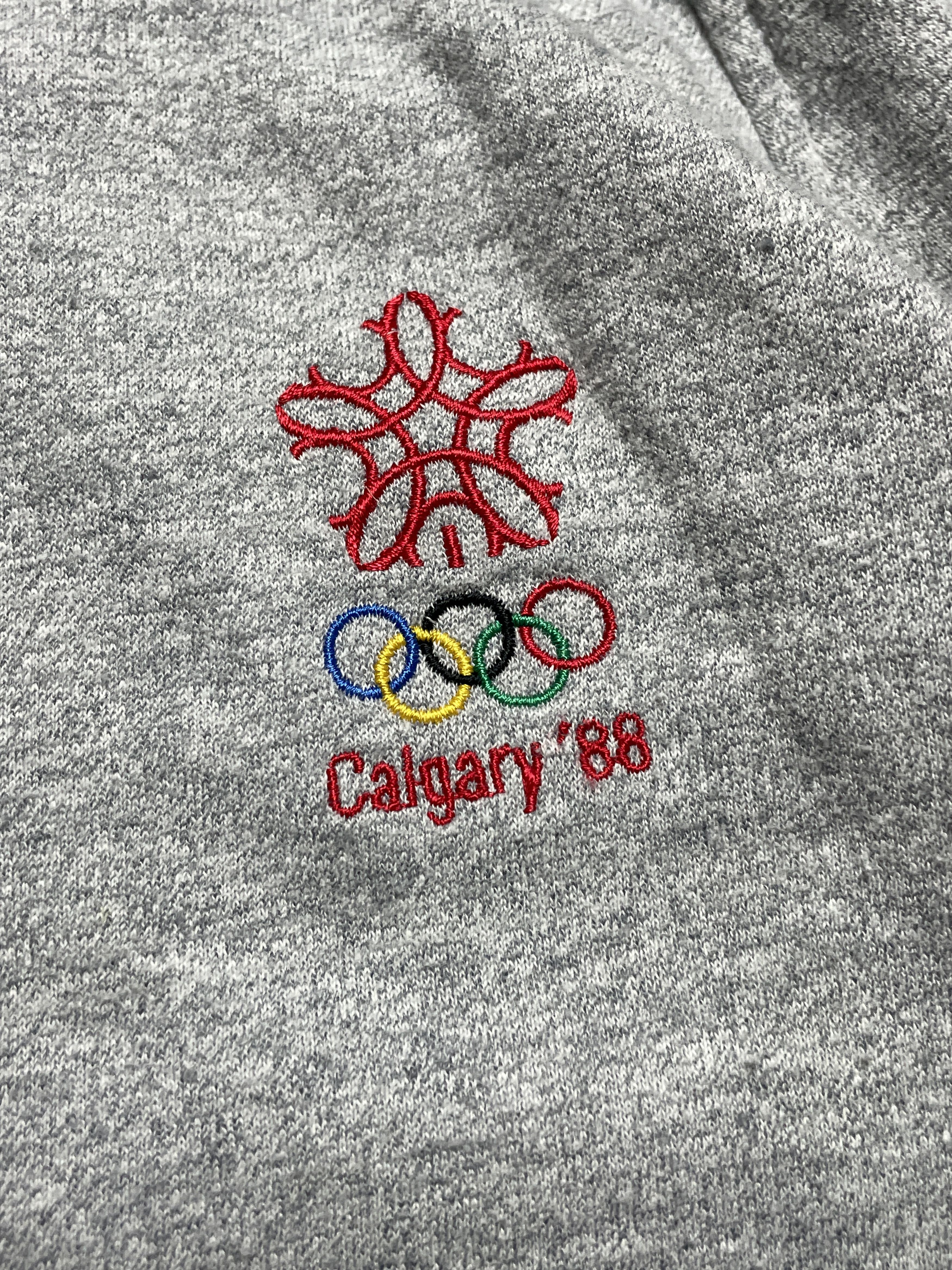 USA Olympics ❗️RARE❗️1988 Vintage Calgary Olympics Canada Hoodie Boxy 80s Size US S / EU 44-46 / 1 - 3 Thumbnail