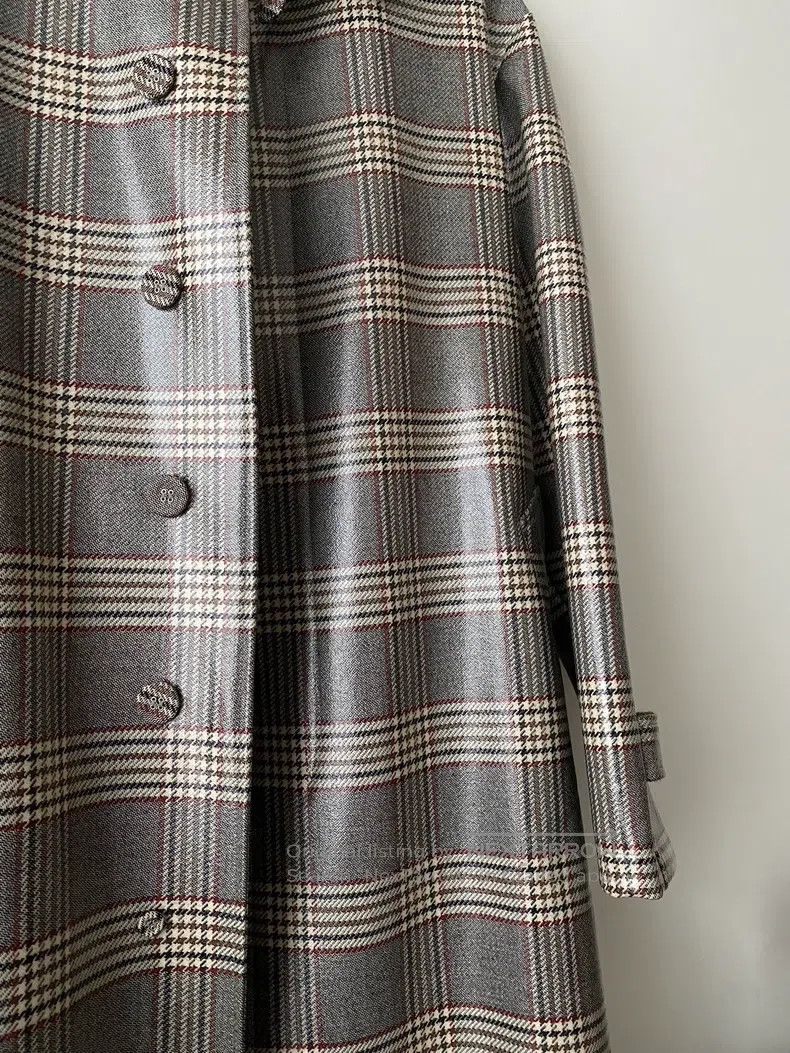 Fendi Fendi Men's wool Welsh check long coat Size US S / EU 44-46 / 1 - 4 Thumbnail