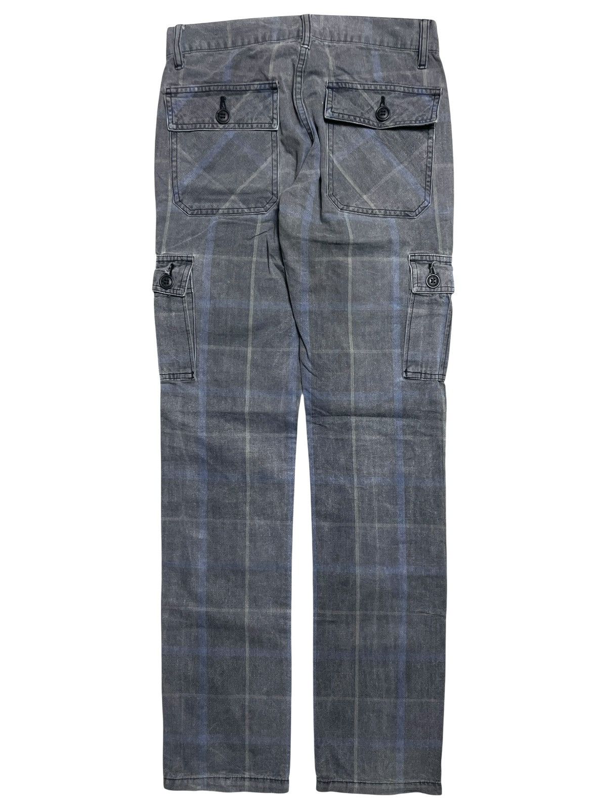 Hysteric Glamour 2000’s Hysteric Glamor - Plaid Cargo Pants Size US 26 / EU 42 - 8 Thumbnail