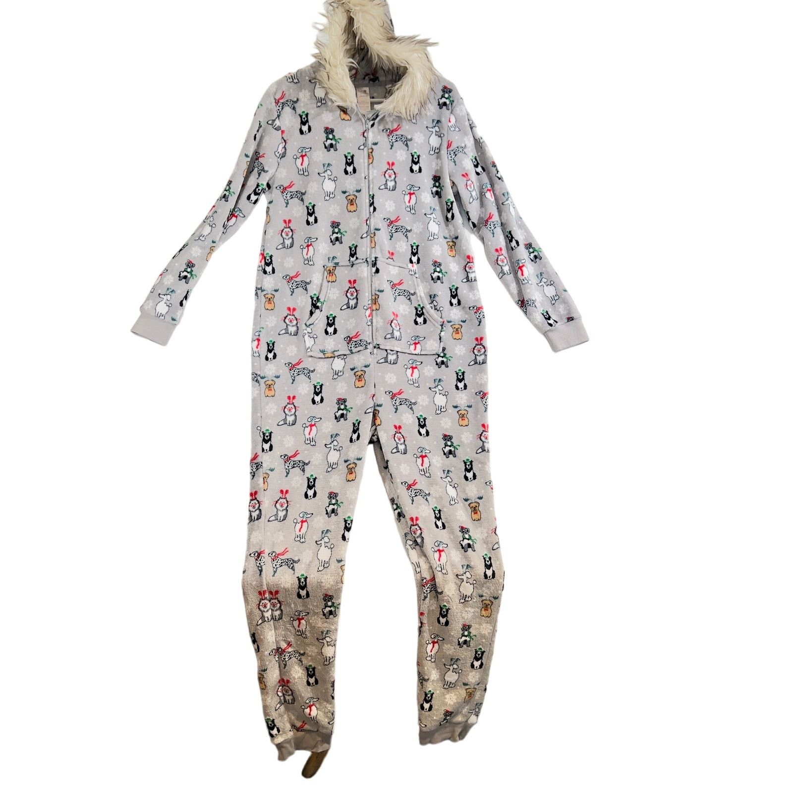 Other Secret Treasures Body Suit Pajamas Woman's L (12-14) 1/2 Zip Size L / US 10 / IT 46 - 2 Thumbnail