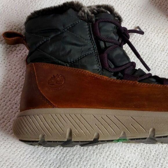 Timberland Timberland Boltero Waterproof Sz 9.5 Insulated Faux Fur Brow Size US 9.5 / EU 42-43 - 5 Thumbnail