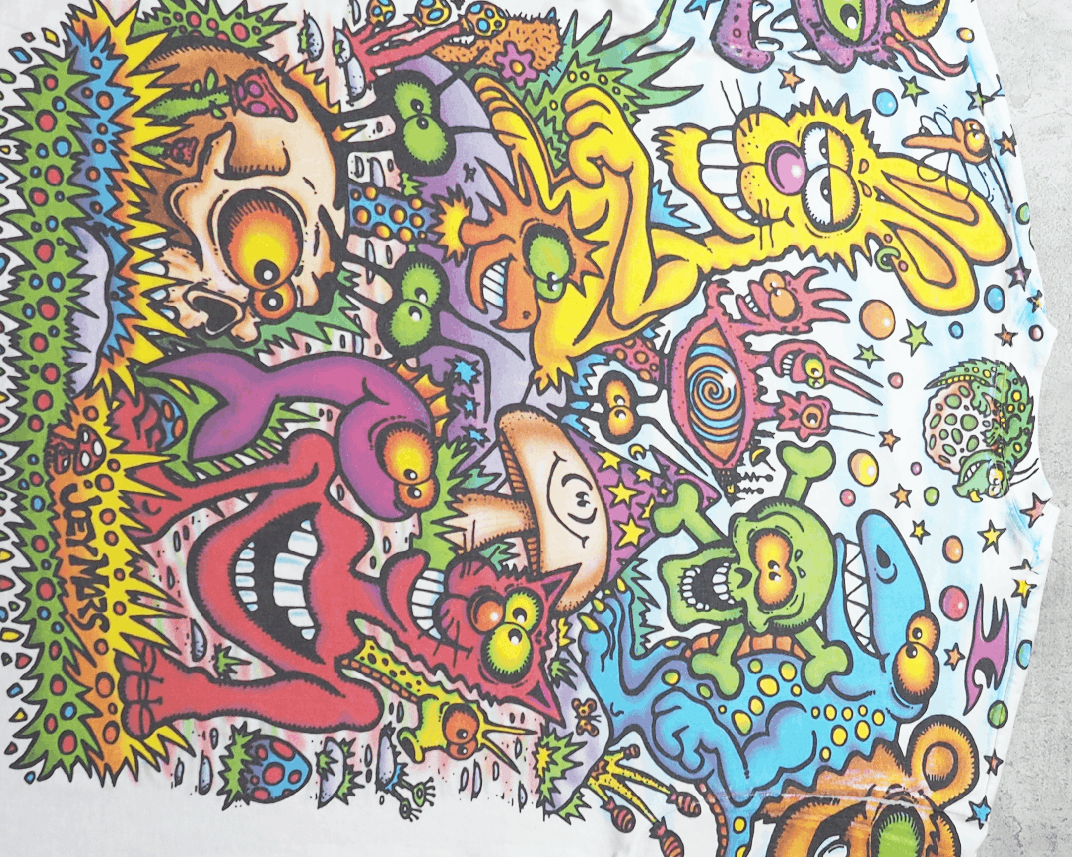 Vintage Vintage 1993 Joey Mars All Over Print Shirt XL Size US XL / EU 56 / 4 - 7 Thumbnail