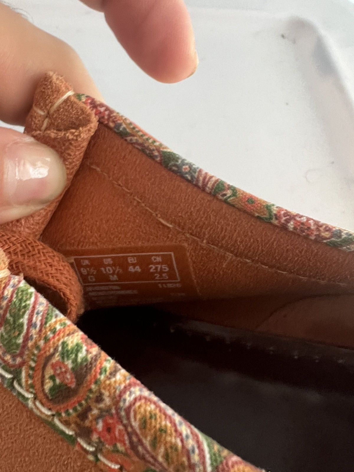 Clarks × Stussy Stussy x Clark - Paisley Wallabees Size US 10.5 / EU 43-44 - 6 Thumbnail