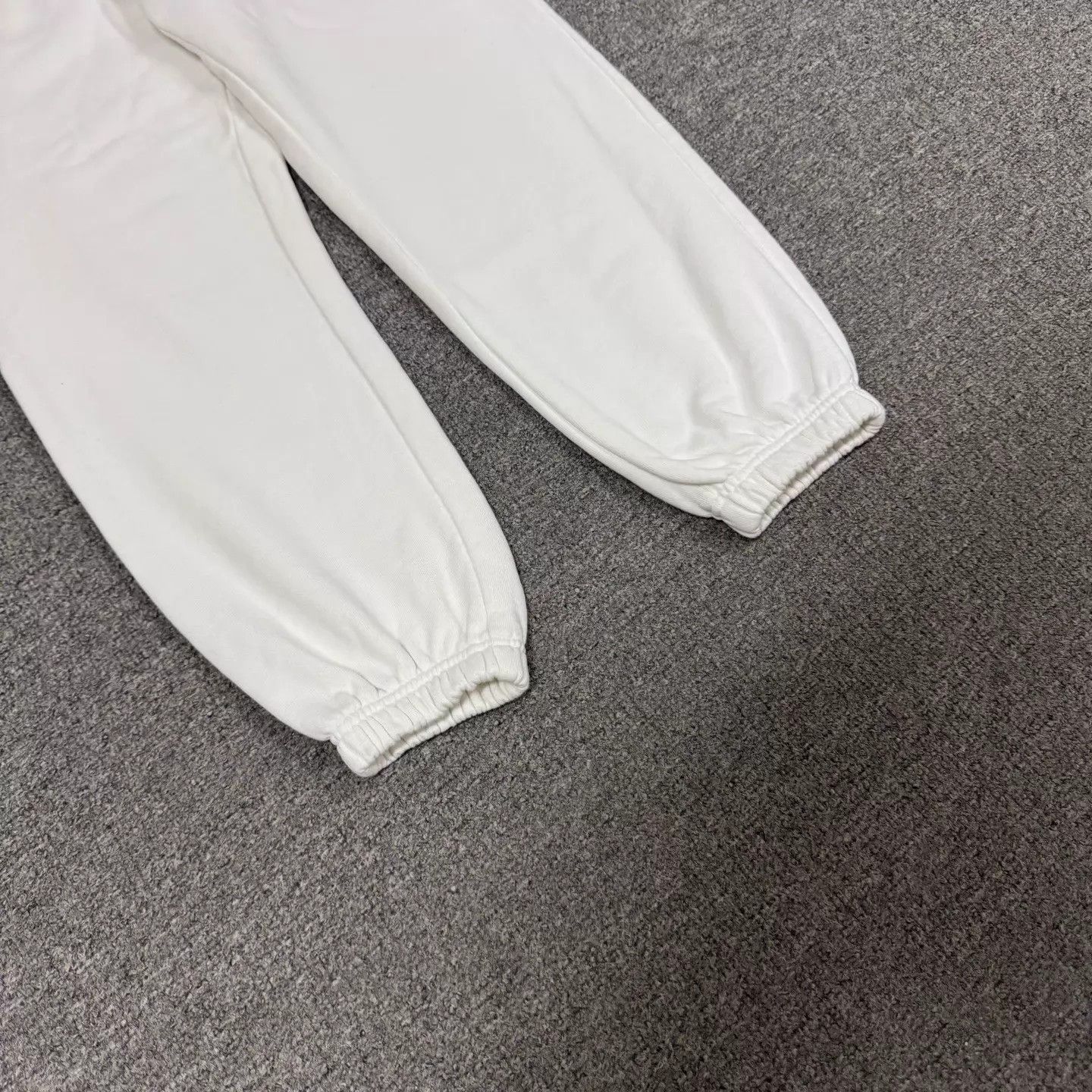 Celine Celine white mini logo cuffed track pants S Size 26" / US 2 / IT 38 - 3 Thumbnail