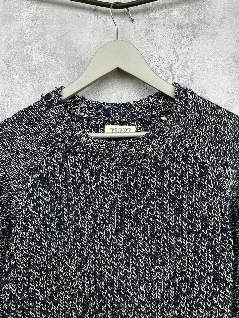Other TOAST Merino Wool Chunky Knit Sweater Marled Fisherman Cozy Size S / US 4 / IT 40 - 4 Thumbnail