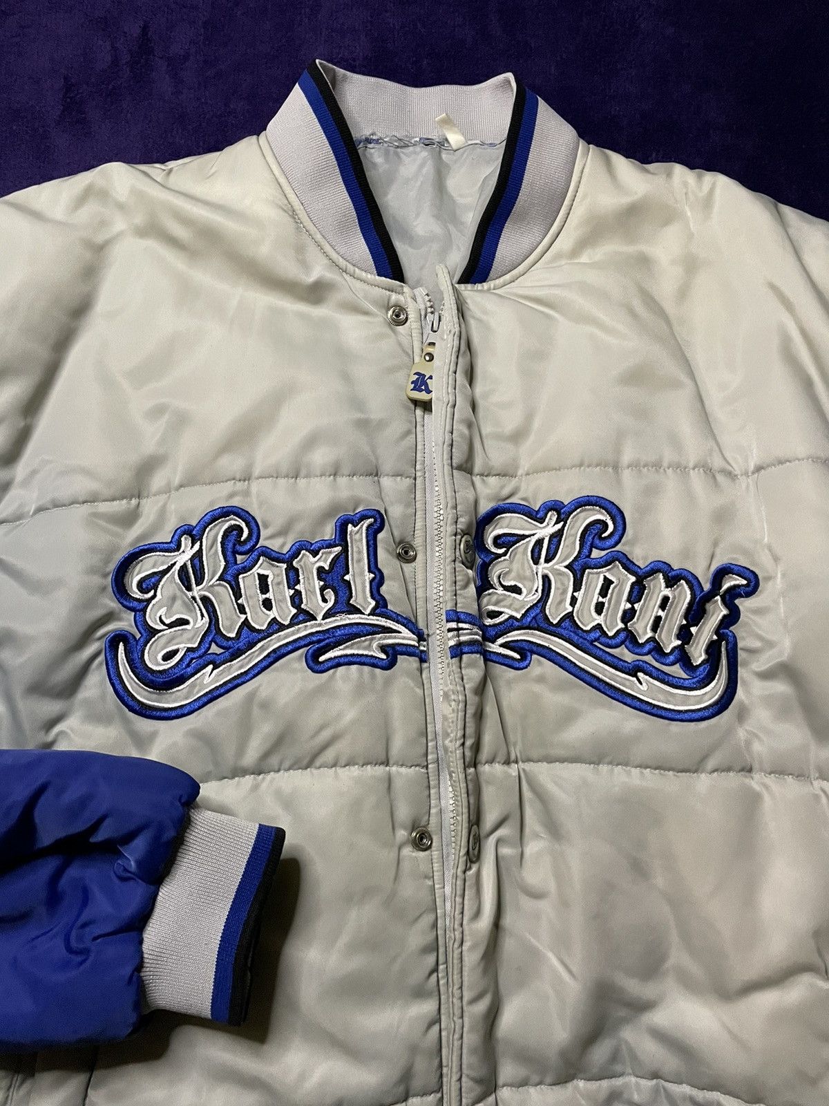 Designer × Karl Kani × Vintage Vintage Karl Kani Inglewood 89 bomber embroidered logo Size US XL / EU 56 / 4 - 6 Thumbnail