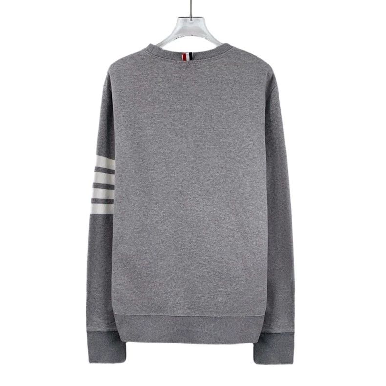 Thom Browne Thom Browne size3 Cotton round neck long sleeve hoodie Size US L / EU 52-54 / 3 - 2 Thumbnail