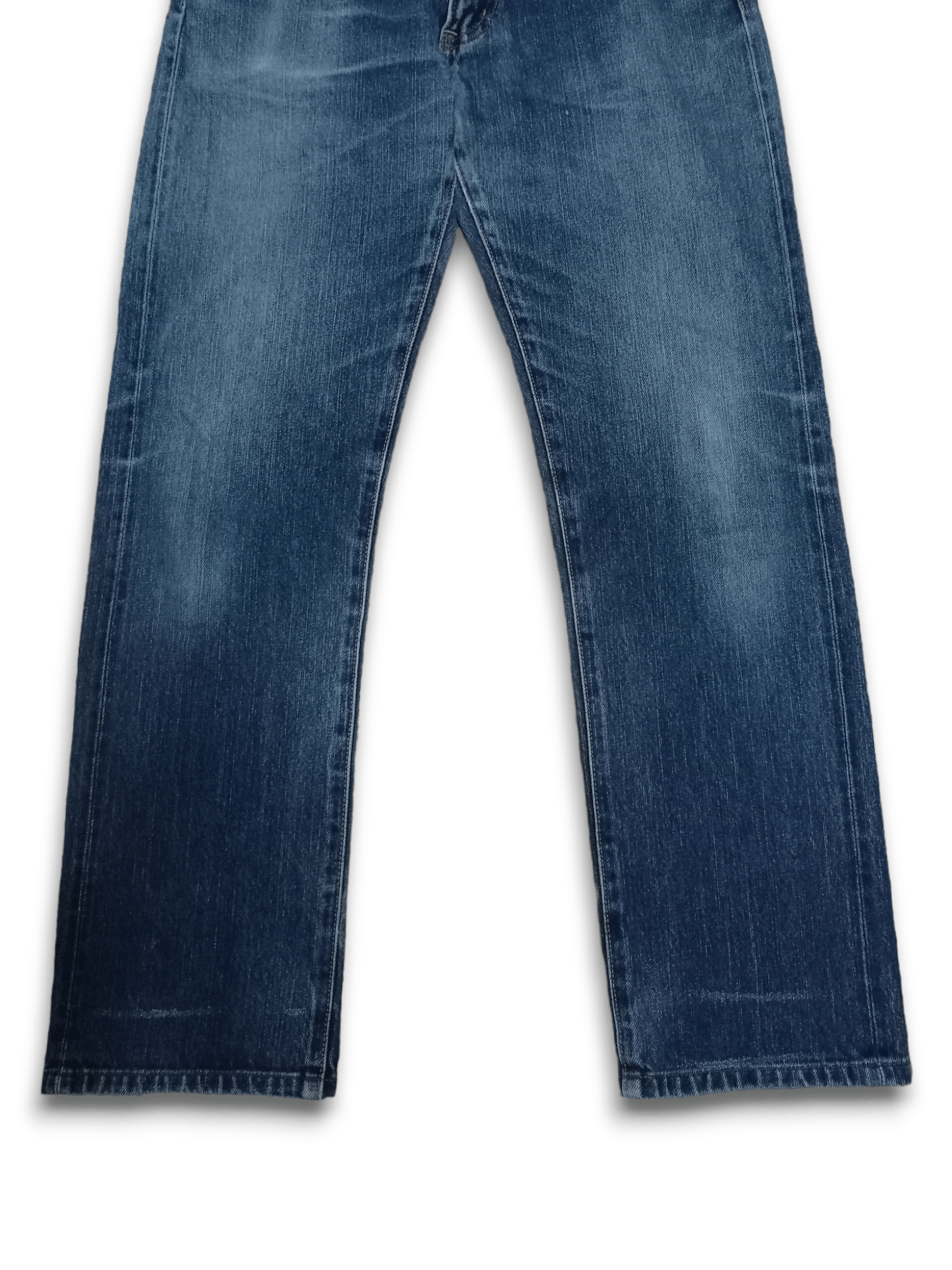 Japanese Brand × Uniqlo Vintage Japanese Uniqlo Selvedge Blue Wash Loose Jeans Size US 32 / EU 48 - 8 Thumbnail
