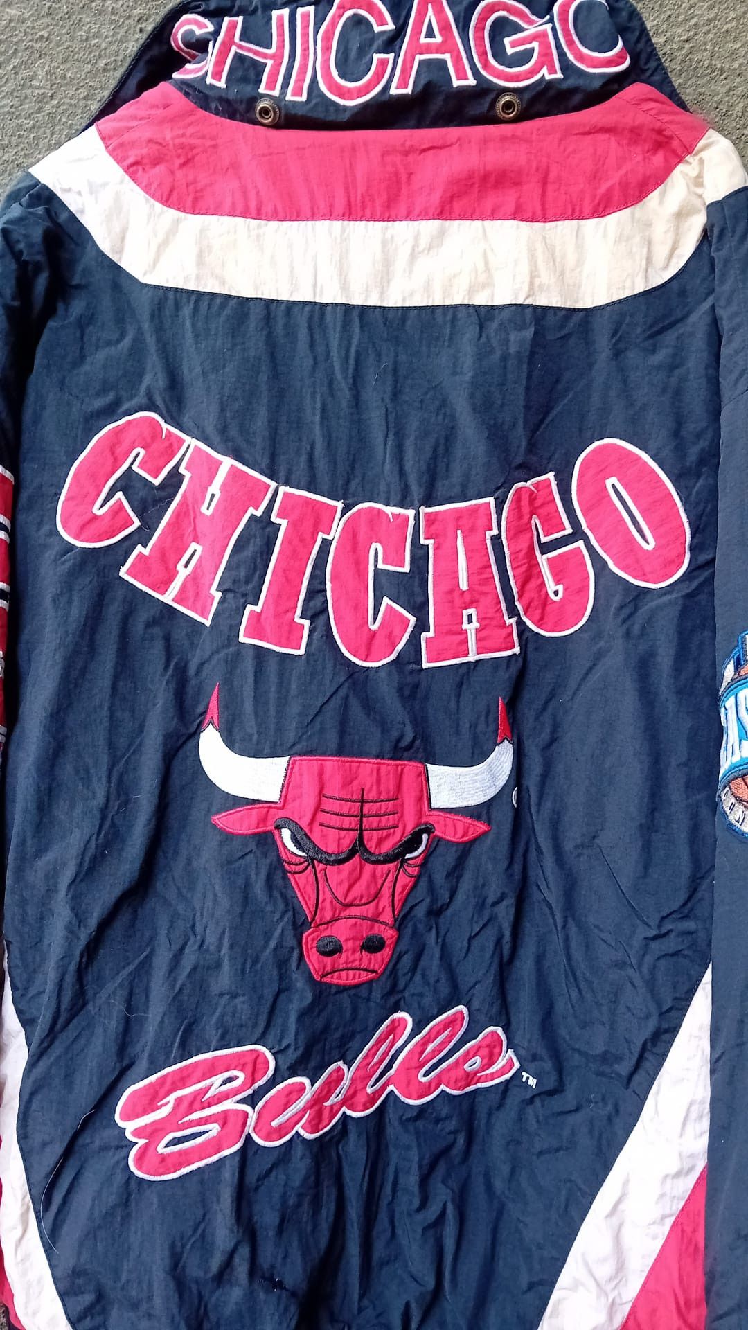 NBA × Nutmeg Chicago Bulls NBA Jacket Nutmeg Vintage Pullover Embroidered Size US L / EU 52-54 / 3 - 16 Thumbnail