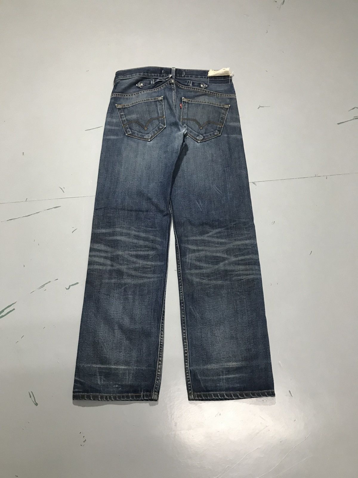 Levi's Vintage Levi’s 503 buckle belt denim Size US 32 / EU 48 - 2 Thumbnail
