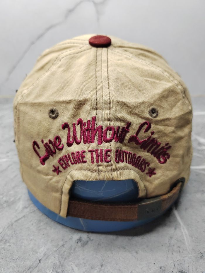 Jeep Vintage Jeep Distressed Style Cap Hat Size ONE SIZE - 5 Thumbnail