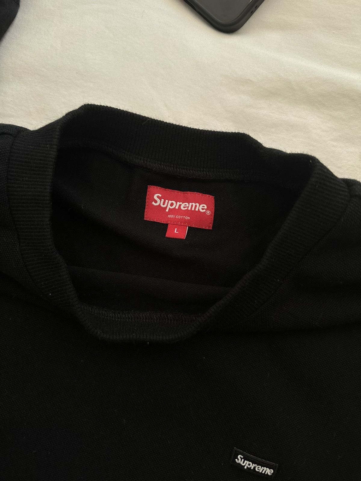 Supreme Supreme black long sleeve Size US L / EU 52-54 / 3 - 3 Thumbnail