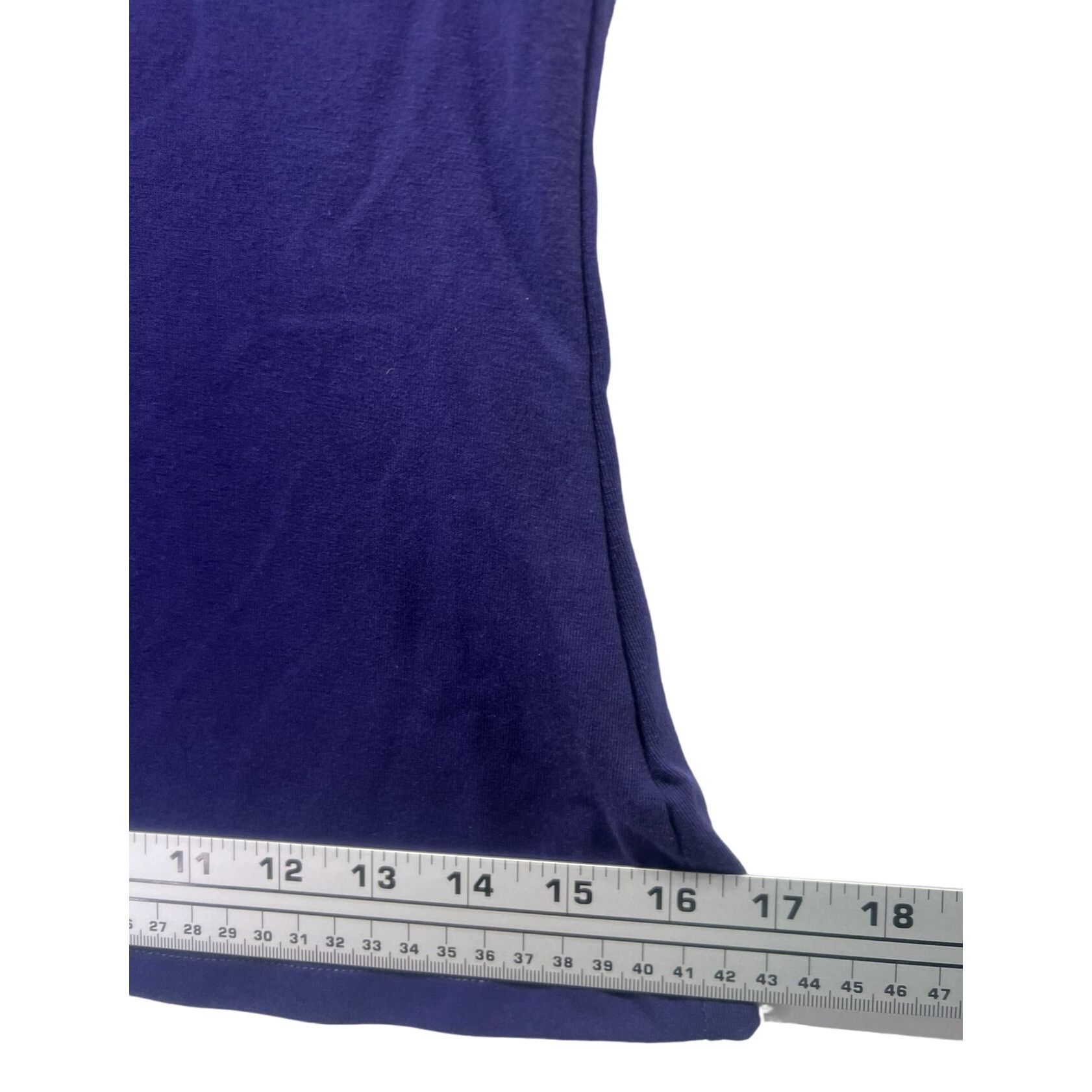 Other A New Day - Women's U-Neck Slim Fit Tank Top - Navy Blue - E Size XS / US 0-2 / IT 36-38 - 7 Thumbnail
