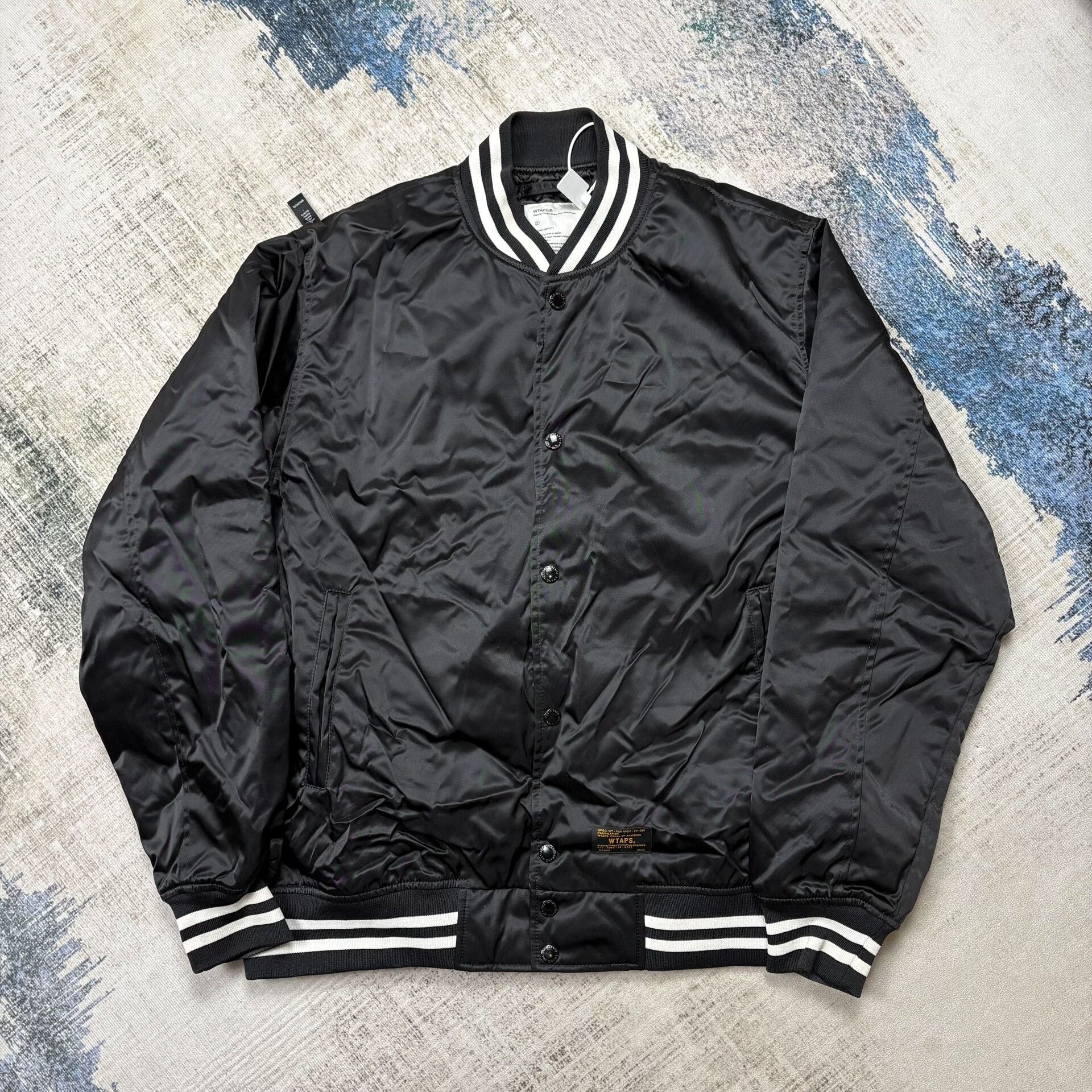 Wtaps WTAPS MA-1 Flight Jacket Black | Grailed
