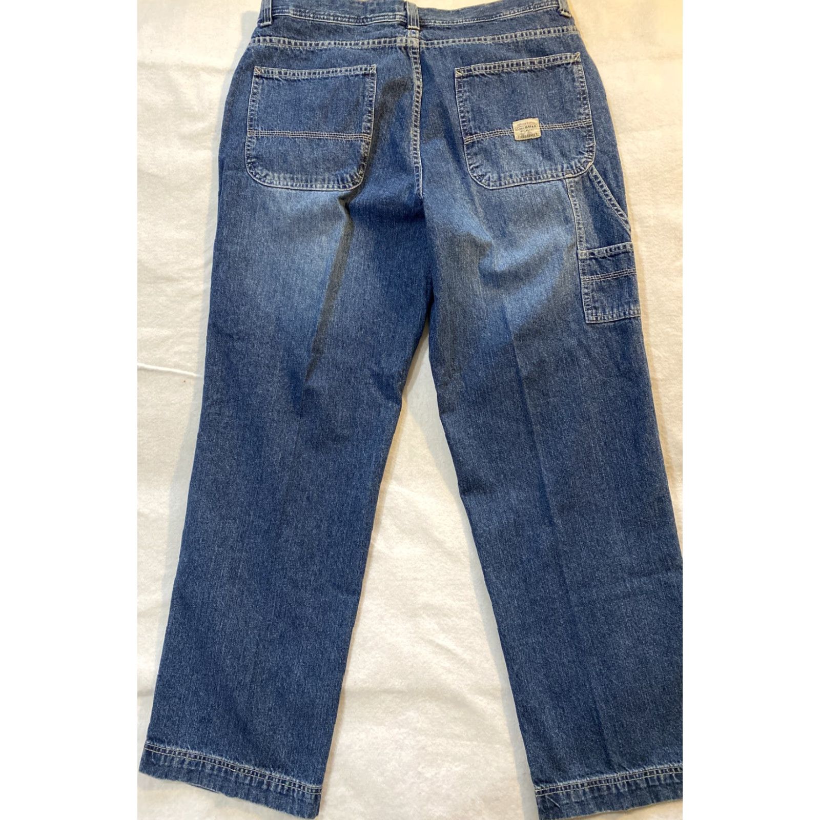 Eddie Bauer Eddie Bauer Jeans Men’s 36x32 Straight Leg Blue Denim Pants Regular Wash Mid Rise Pocketed 36 32 Mens Jeans Size US 36 / EU 52 - 7 Thumbnail