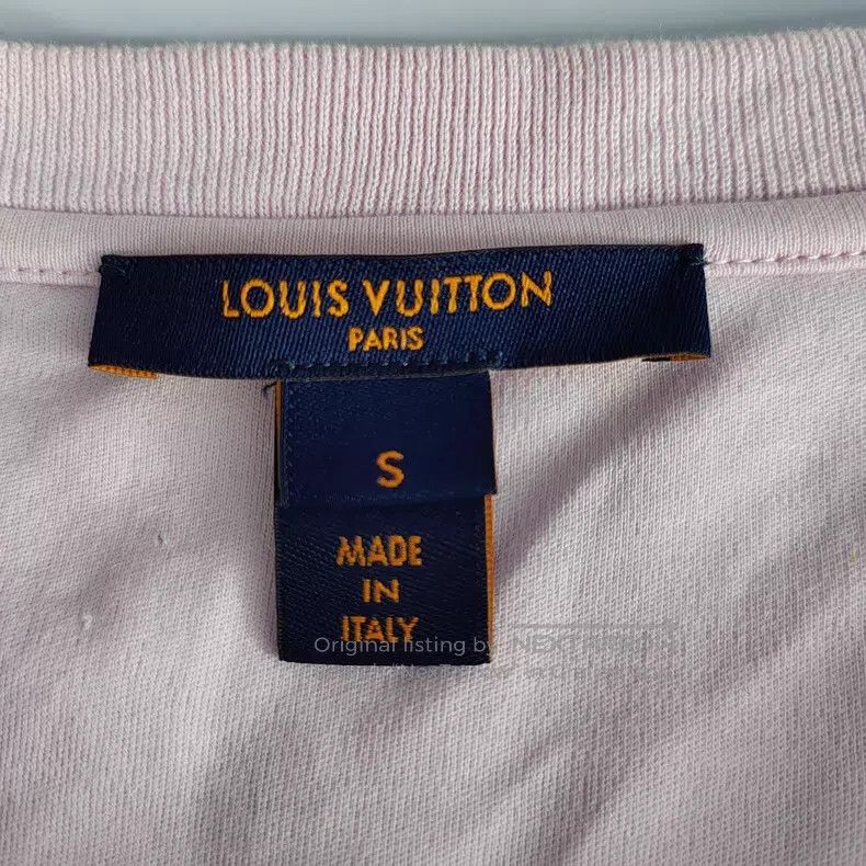Louis Vuitton Louis Vuitton Light Purple Chain Crest Logo Short Sleeve Size US S / EU 44-46 / 1 - 3 Thumbnail