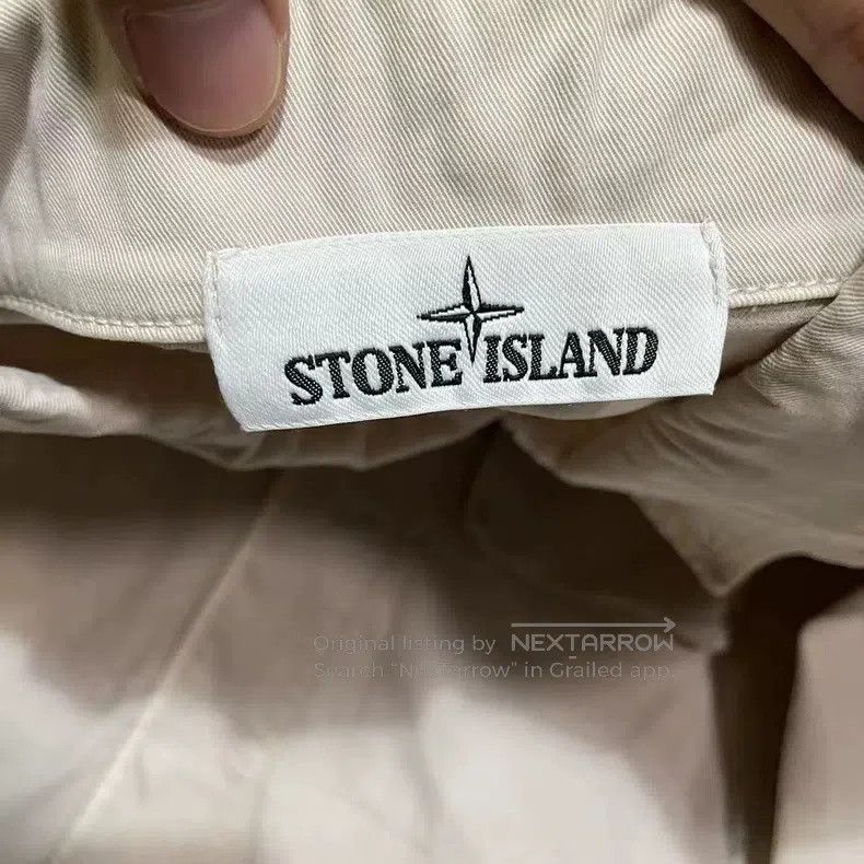 Stone Island Stone Island Three Pockets Washed Jacket, Beige, XL Size Size US XL / EU 56 / 4 - 4 Thumbnail