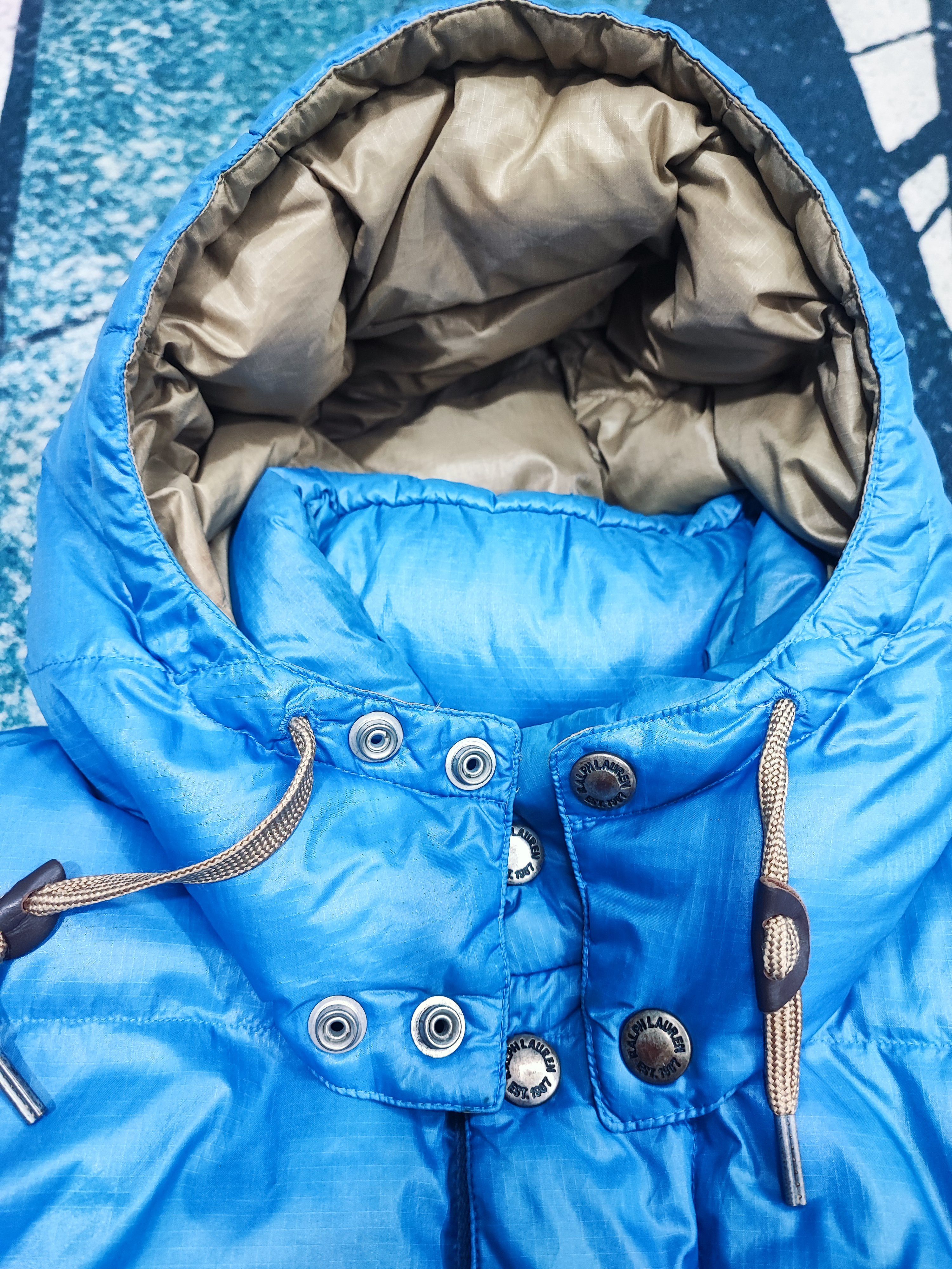 Polo Ralph Lauren Vintage Polo Ralph Lauren Glossy Blue Down Puffer Jacket Size US S / EU 44-46 / 1 - 7 Thumbnail