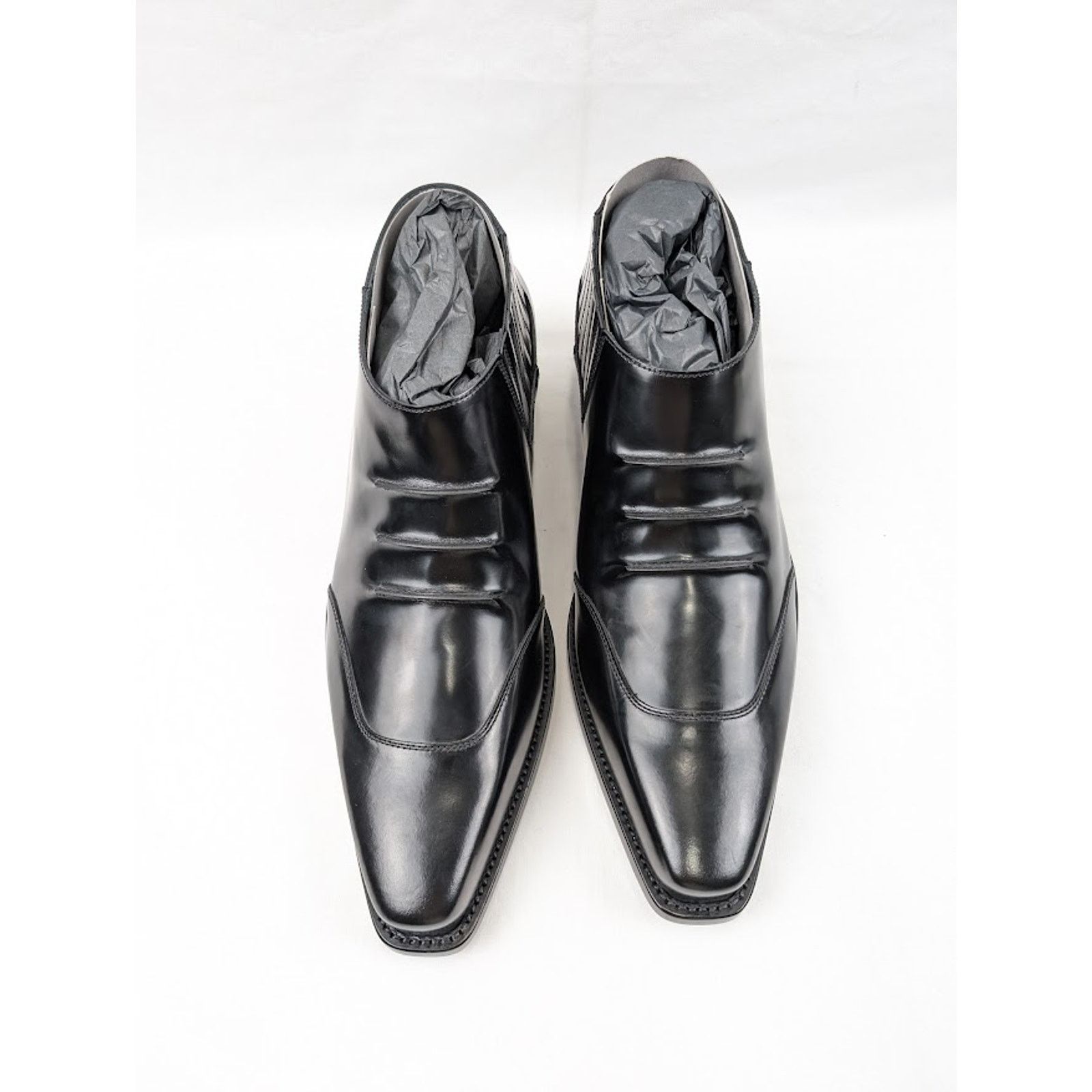 Givenchy o1rshd1 Show Cowboy Boots in Black Size US 10 / EU 43 - 14 Thumbnail