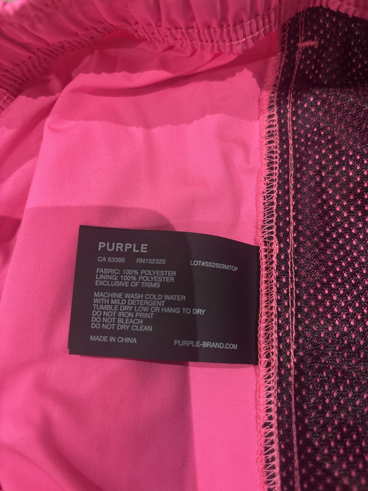 Purple Brand Purple Brand Swim Shorts Size Medium (Rare) Size US 33 - 3 Thumbnail