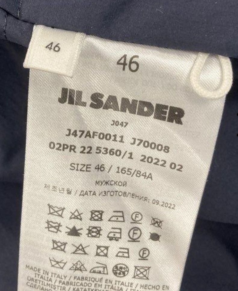 Jil Sander Jil Sander+ Blue Navy Sleeveless Hooded Full-zip Vest/Gilet Size US S / EU 44-46 / 1 - 7 Thumbnail
