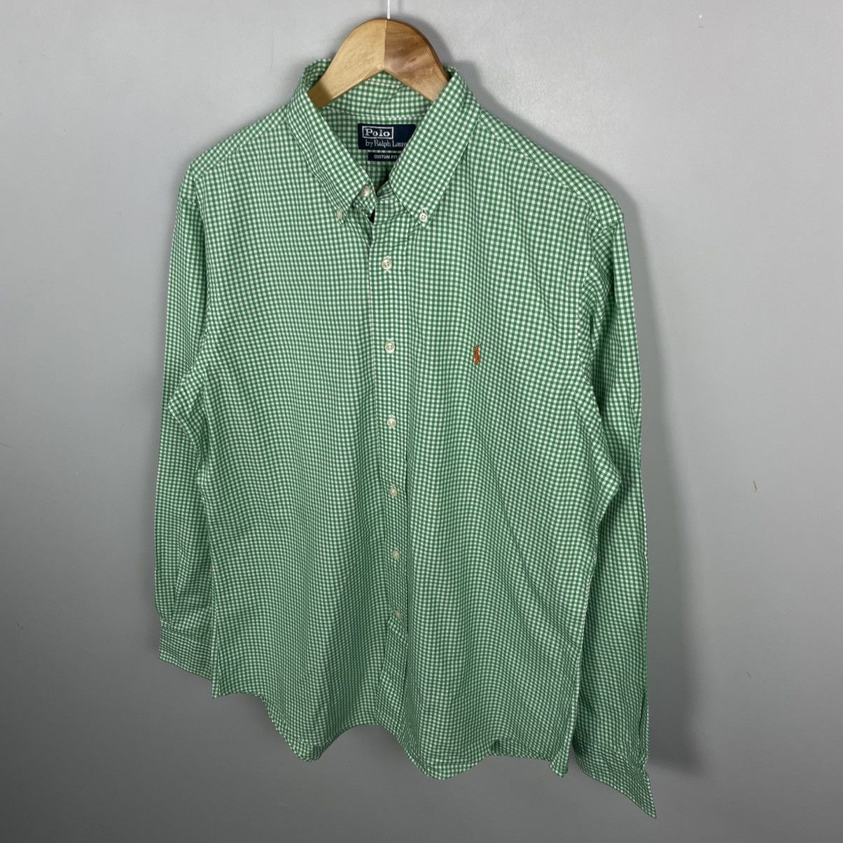 Polo Ralph Lauren Vintage 90’s Polo Ralph Lauren Green Shirt Button Up size L Size US L / EU 52-54 / 3 - 2 Thumbnail