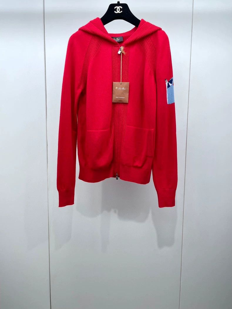 Loro Piana Loro piana Knitted cashmere hooded cardigan 2506-Nextarrow Size XS / US 0-2 / IT 36-38 - 1 Thumbnail