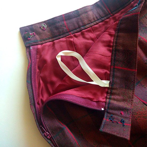 Burberry Vintage 1980's Burberry Burberrys 2-Piece Top Skirt Check Size ONE SIZE - 10 Thumbnail