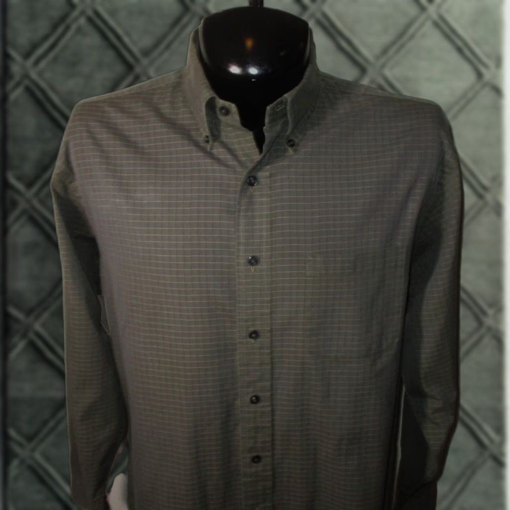 Brooks Brothers BROOKS BROTHERS Green Long Sleeve Shirt Men L Oxford Button Front Front Cuffed 100% Cotton Casual Vintage No N/A Size US L / EU 52-54 / 3 - 1 Thumbnail