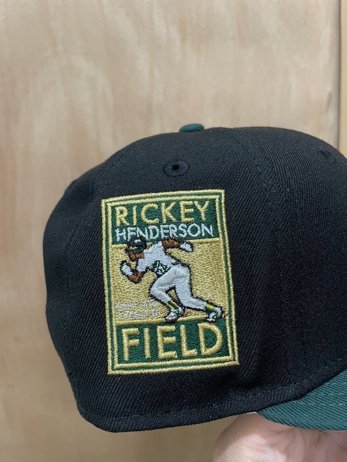 New Era Oakland athletics Rickey Henderson field patch size 7 Size ONE SIZE - 3 Thumbnail