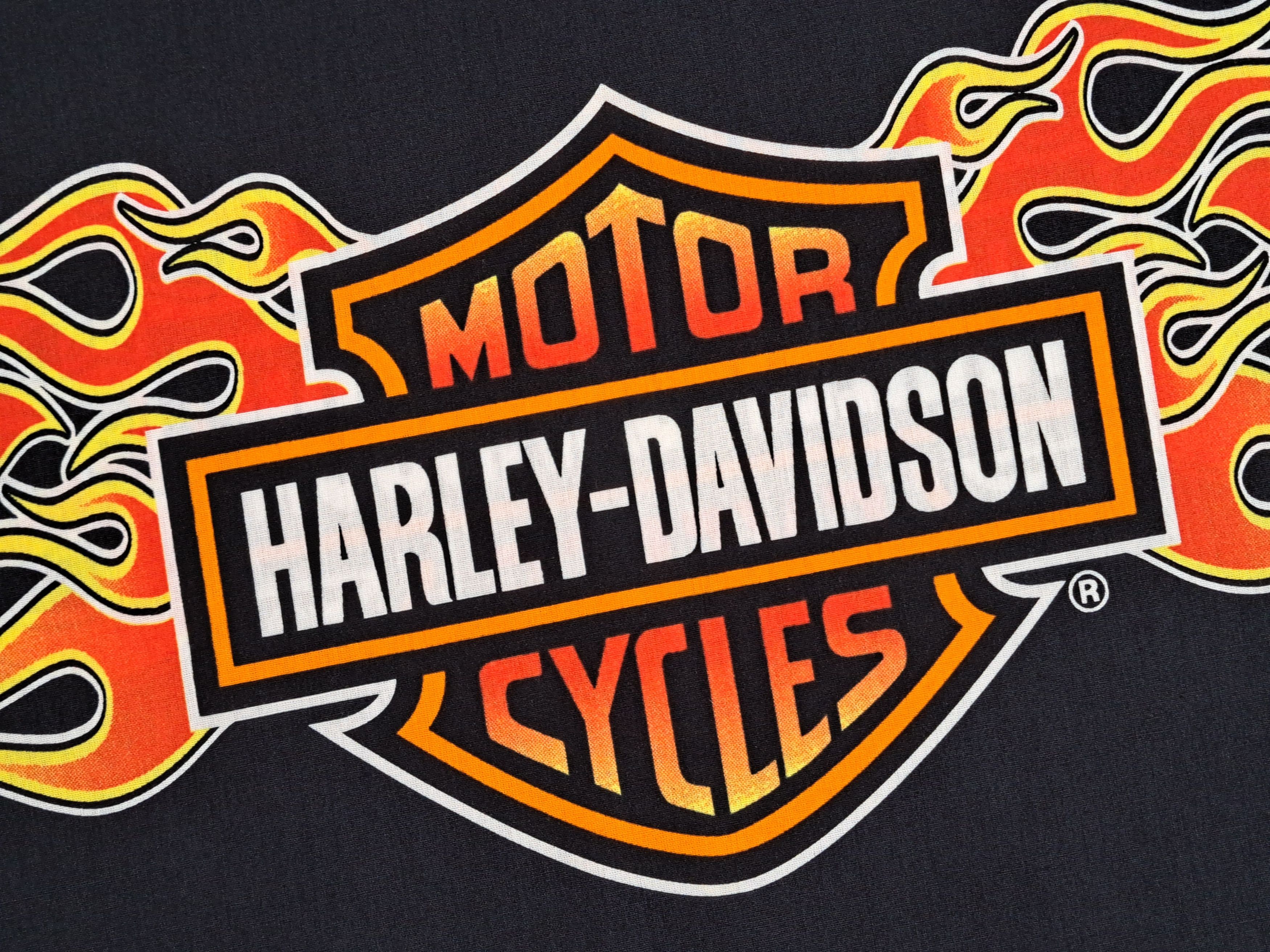 Harley Davidson Harley Davidson square cotton pillow cover. Size ONE SIZE - 3 Thumbnail