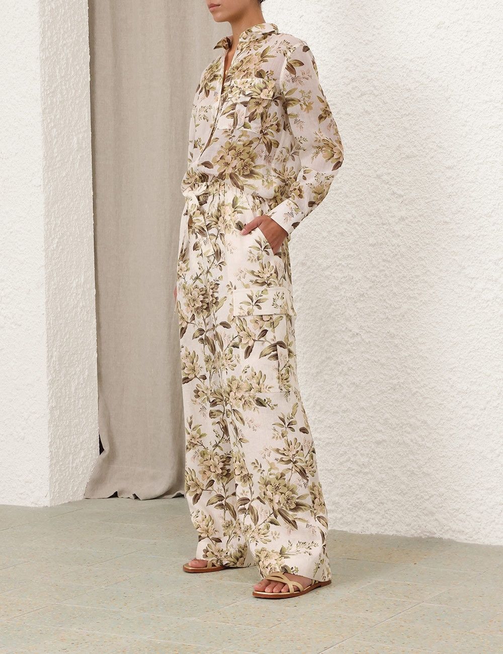 Zimmermann oc11z0525 Relaxed Pocket Pant in Multicolor Size 27" / US 4 / IT 40 - 3 Thumbnail