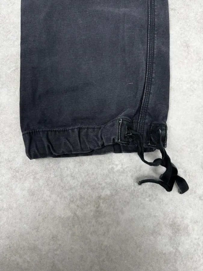 2000s Armani Black Cargo Pants