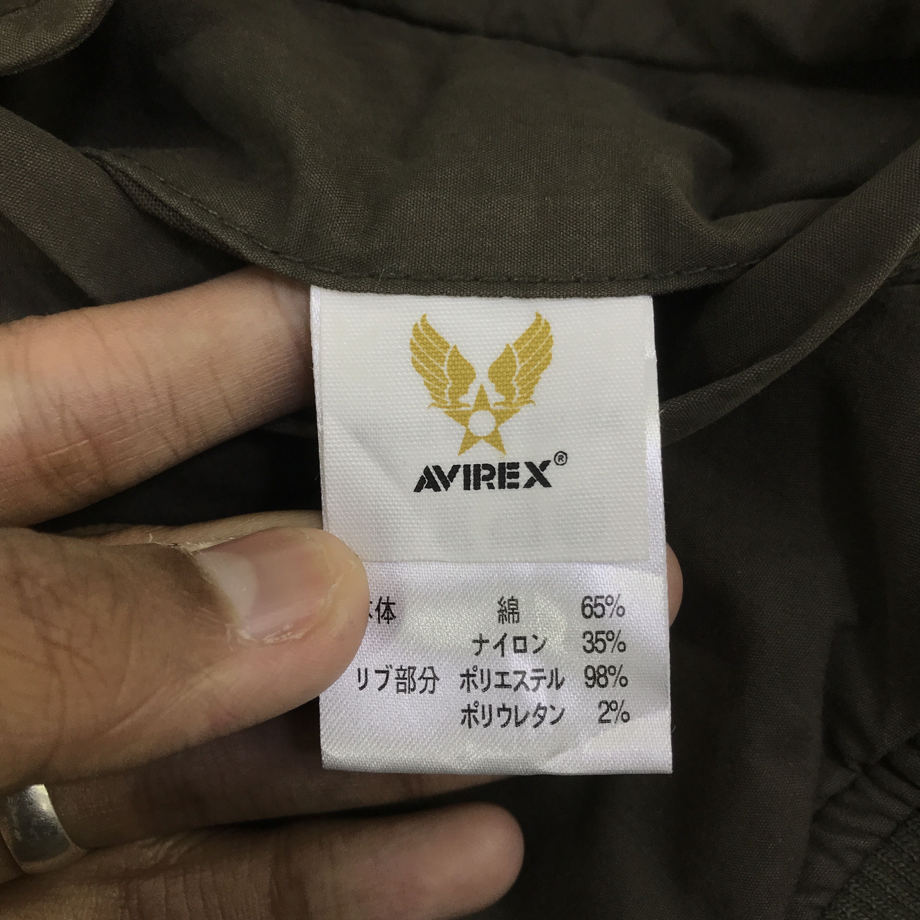 Avirex avirex Army design Faded Bomber jacket K126B4 Size US M / EU 48-50 / 2 - 17 Thumbnail