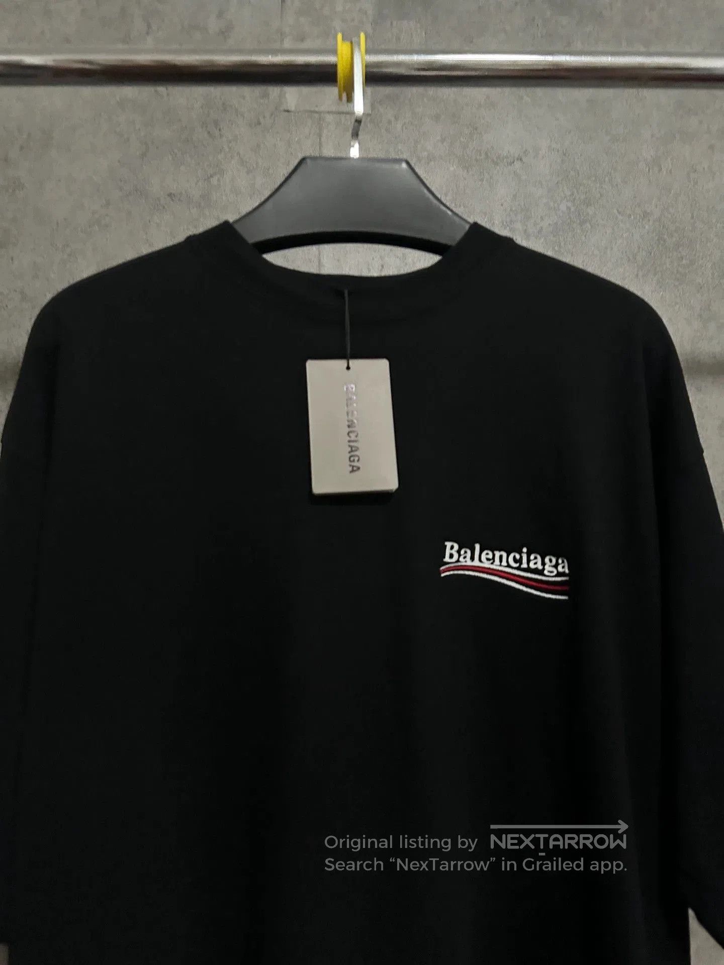Balenciaga Balenciaga Coke Embroidery Logo Short Sleeve T-Shirt. Size US L / EU 52-54 / 3 - 2 Thumbnail