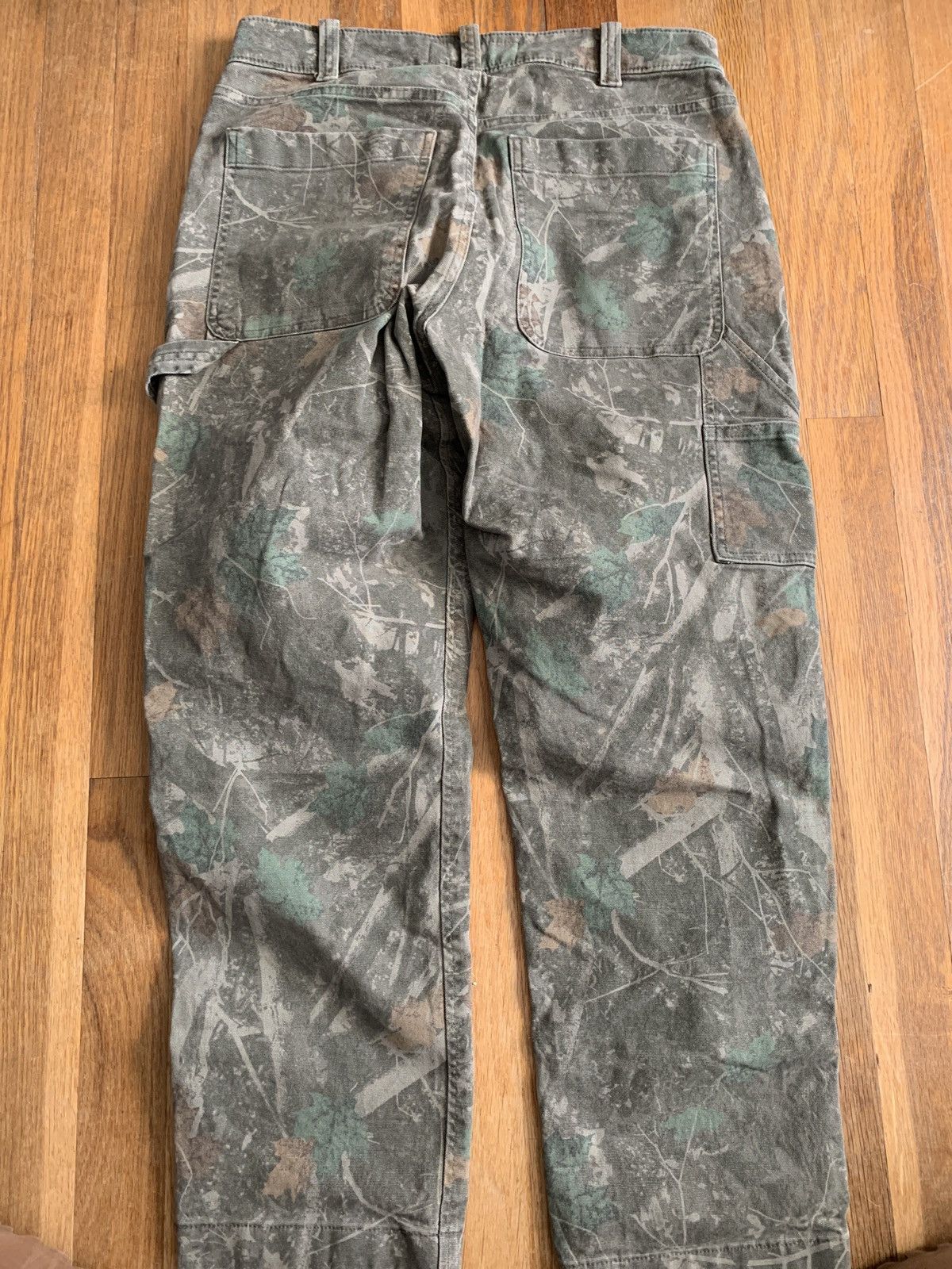 Abercrombie & Fitch × Vintage camo carpenter pants Size US 28 / EU 44 - 2 Thumbnail