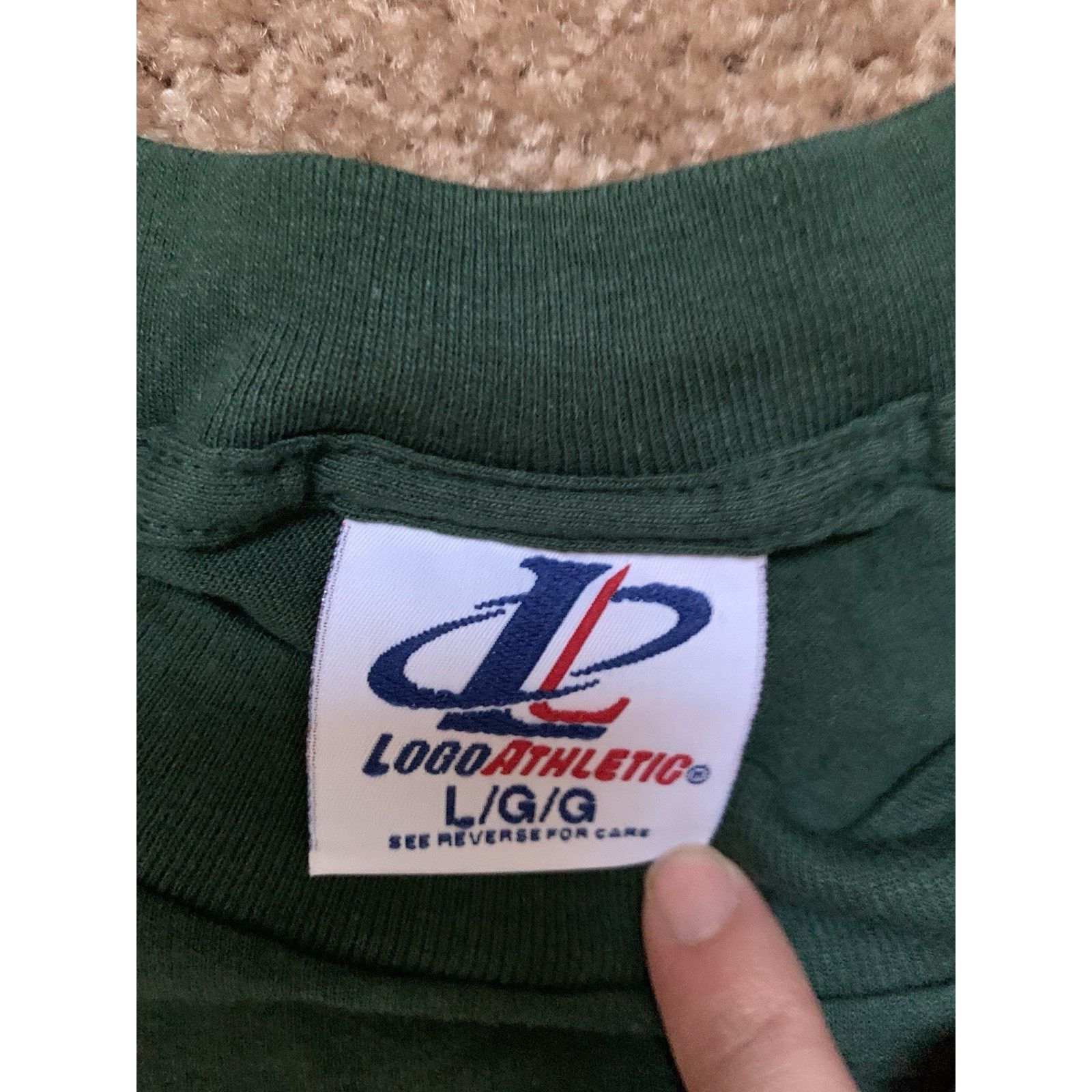 Logo Athletic Vintage 1997 Logo Athletic Green Bay Packers Super Bowl Tee Size US L / EU 52-54 / 3 - 4 Thumbnail