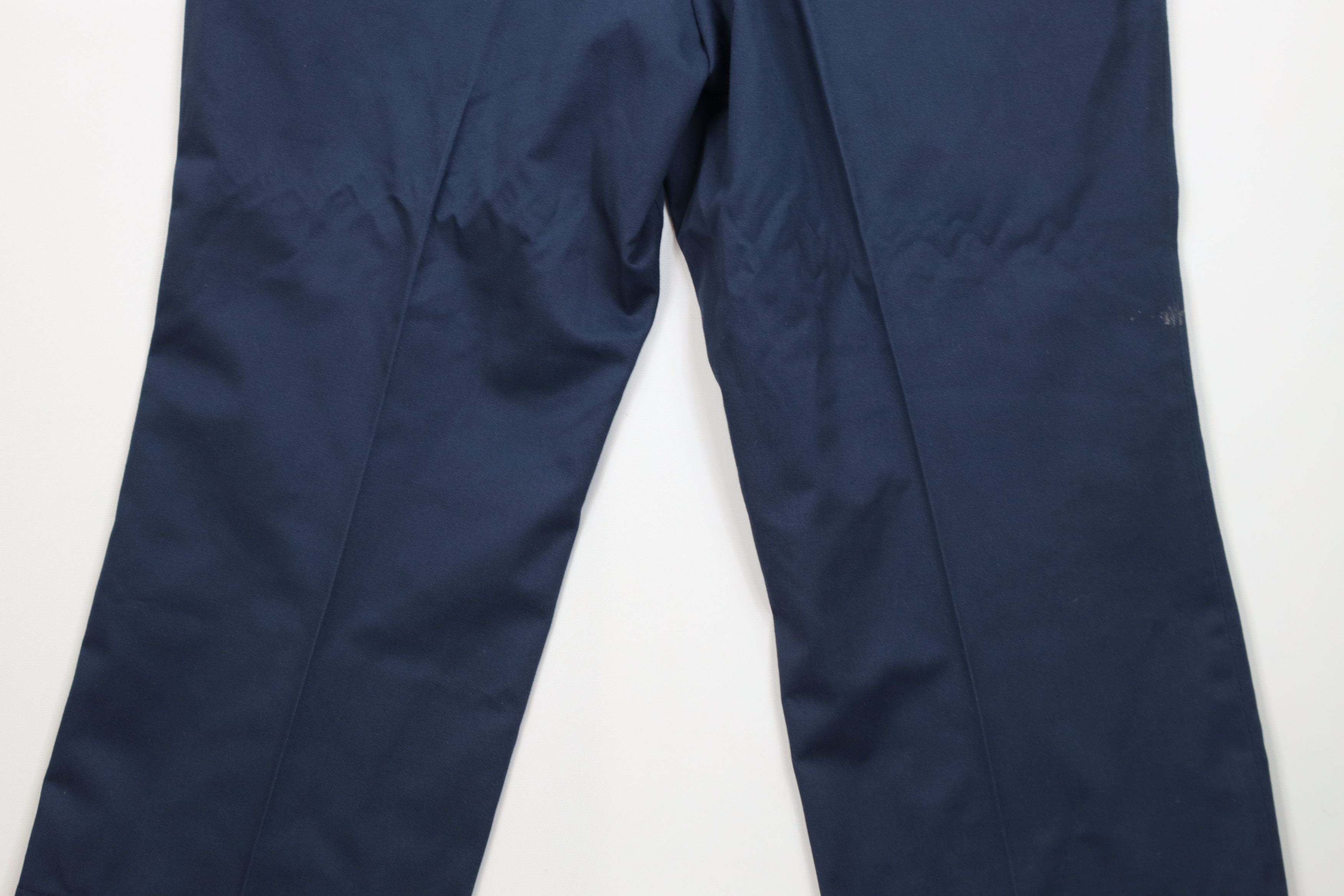 Big Mac Vintage 70s Big Mac Workwear Wide Leg Chino Pants Blue USA Size US 36 / EU 52 - 12 Thumbnail