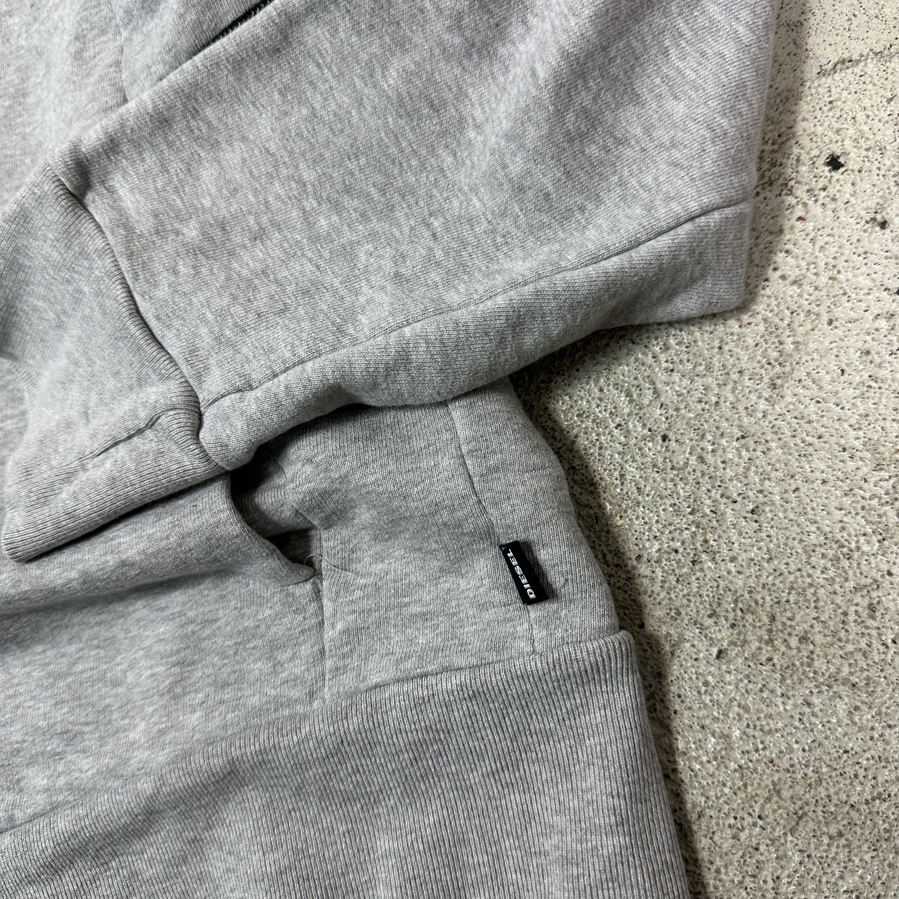 Diesel Vintage Streetwear Sporty Diesel Lampas Zip Hoodie Y2K Size US XS / EU 42 / 0 - 5 Thumbnail