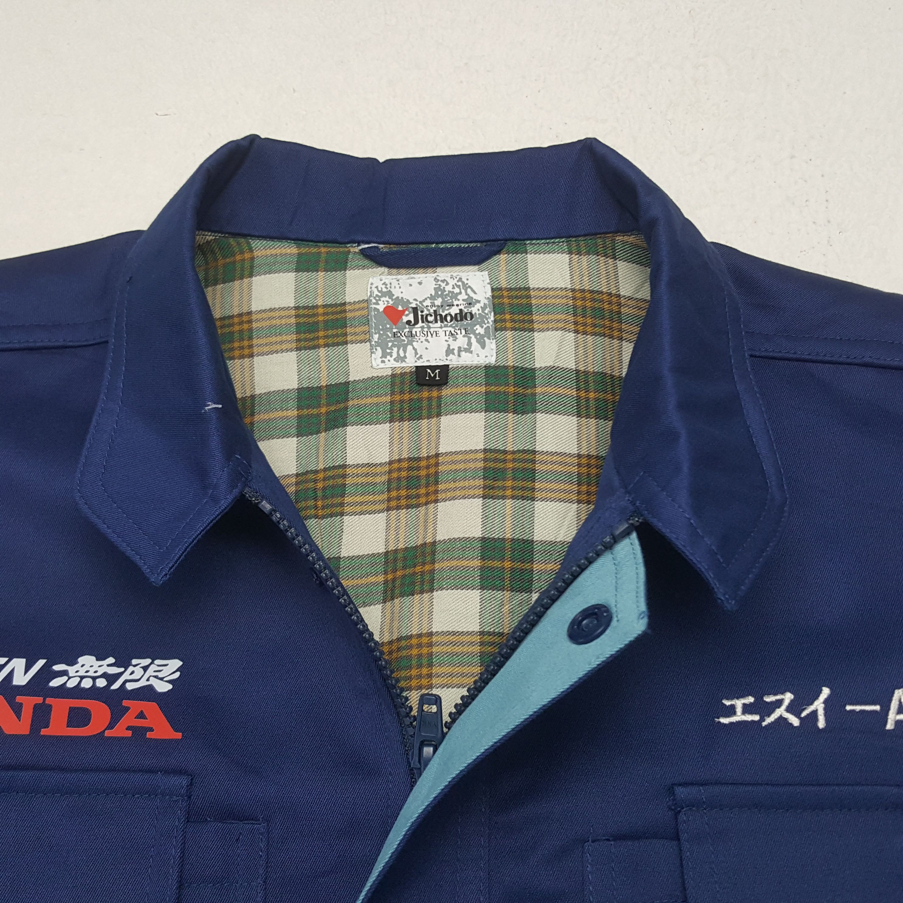 Honda × Vintage Vintage Mugen Honda Japanese Racing Custom Jacket C284N13 Size US L / EU 52-54 / 3 - 6 Thumbnail