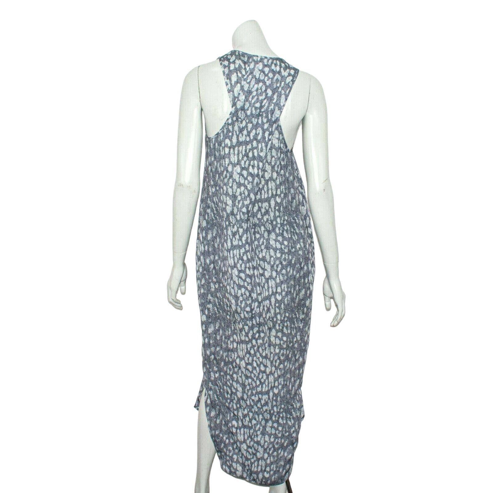 L'AGENCE L'AGENCE x Barneys NY Women's tank Maxi Dress Blue Print Size XXS / US 00 / IT 34 - 4 Thumbnail