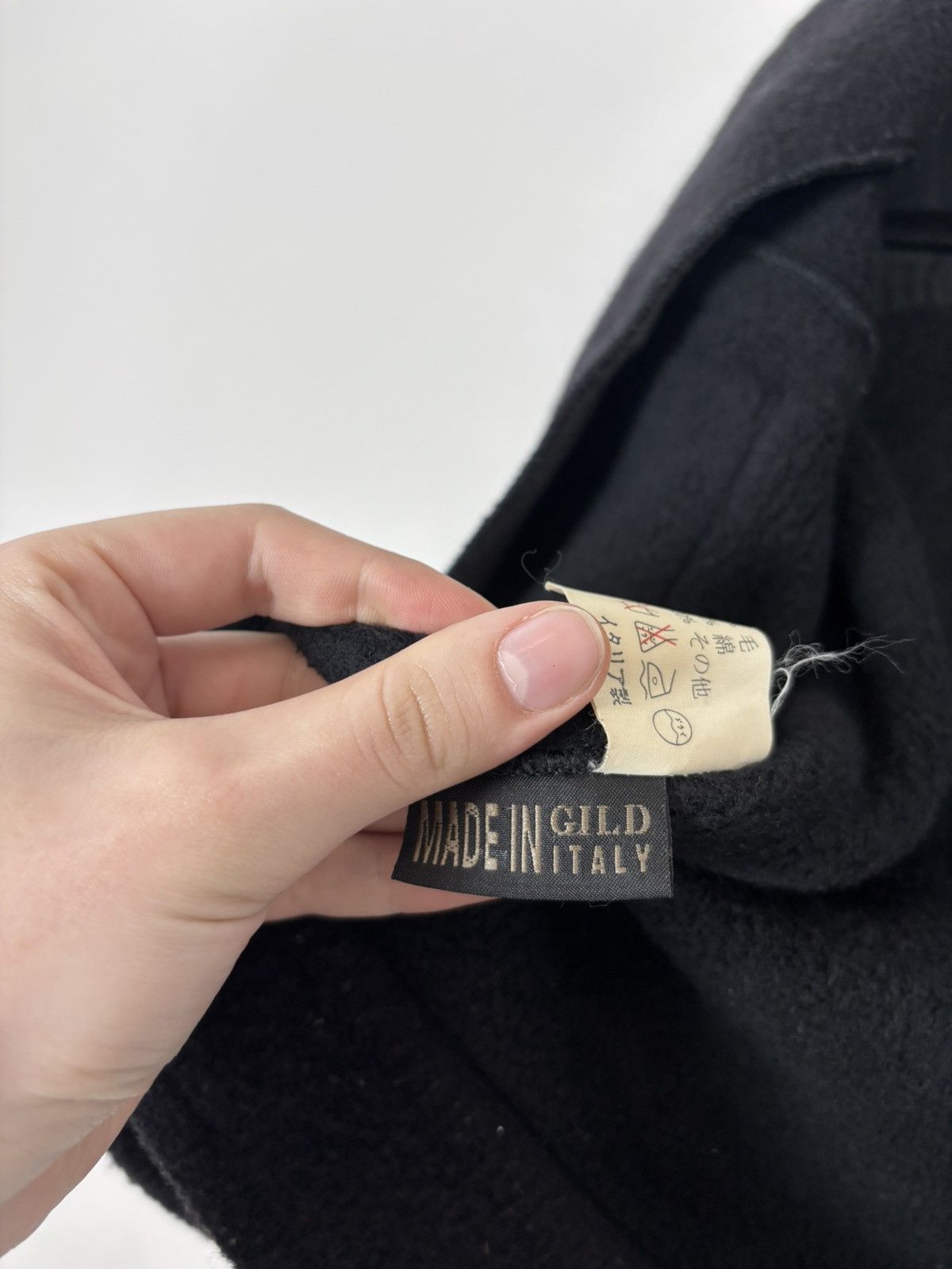 Dsquared2 Vintage Dsquared2 Unisex Black Short Wool Bomber Jacket Size US M / EU 48-50 / 2 - 12 Thumbnail