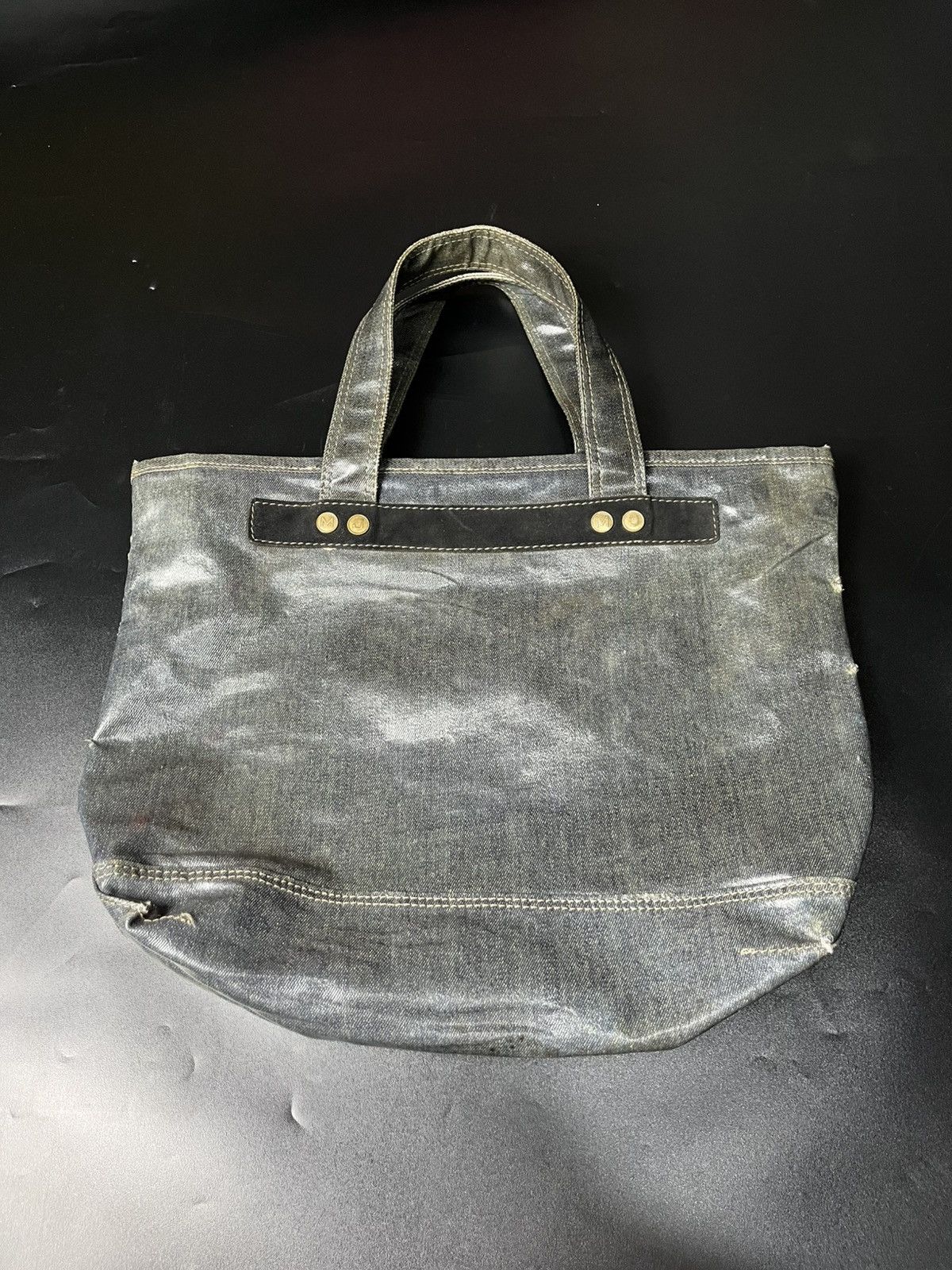 Designer × Heaven by Marc Jacobs × Marc Jacobs Rare Marc Jacobs Tote bag Jeans leather Size ONE SIZE - 2 Thumbnail