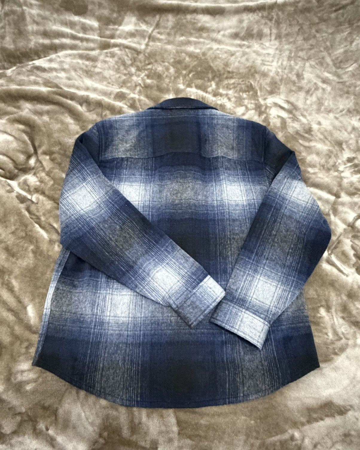 Reiss Reiss Flannel Overshirt Size US XL / EU 56 / 4 - 2 Thumbnail